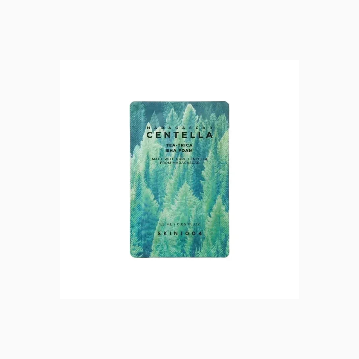 (Sachets) SKIN1004 Madagascar Centella Tea-Trica BHA Foam 1.5ml