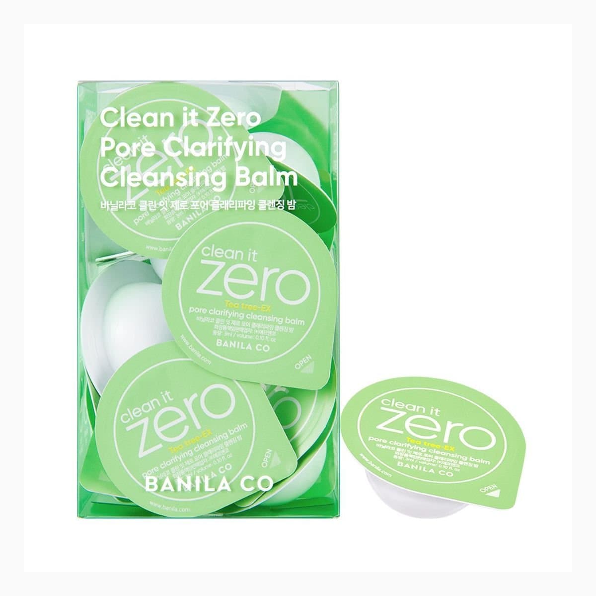 [R2]BANILA CO Clean it Zero Pore Clarifying Cleansing Balm Travel Kit-3ML*16 [KR]