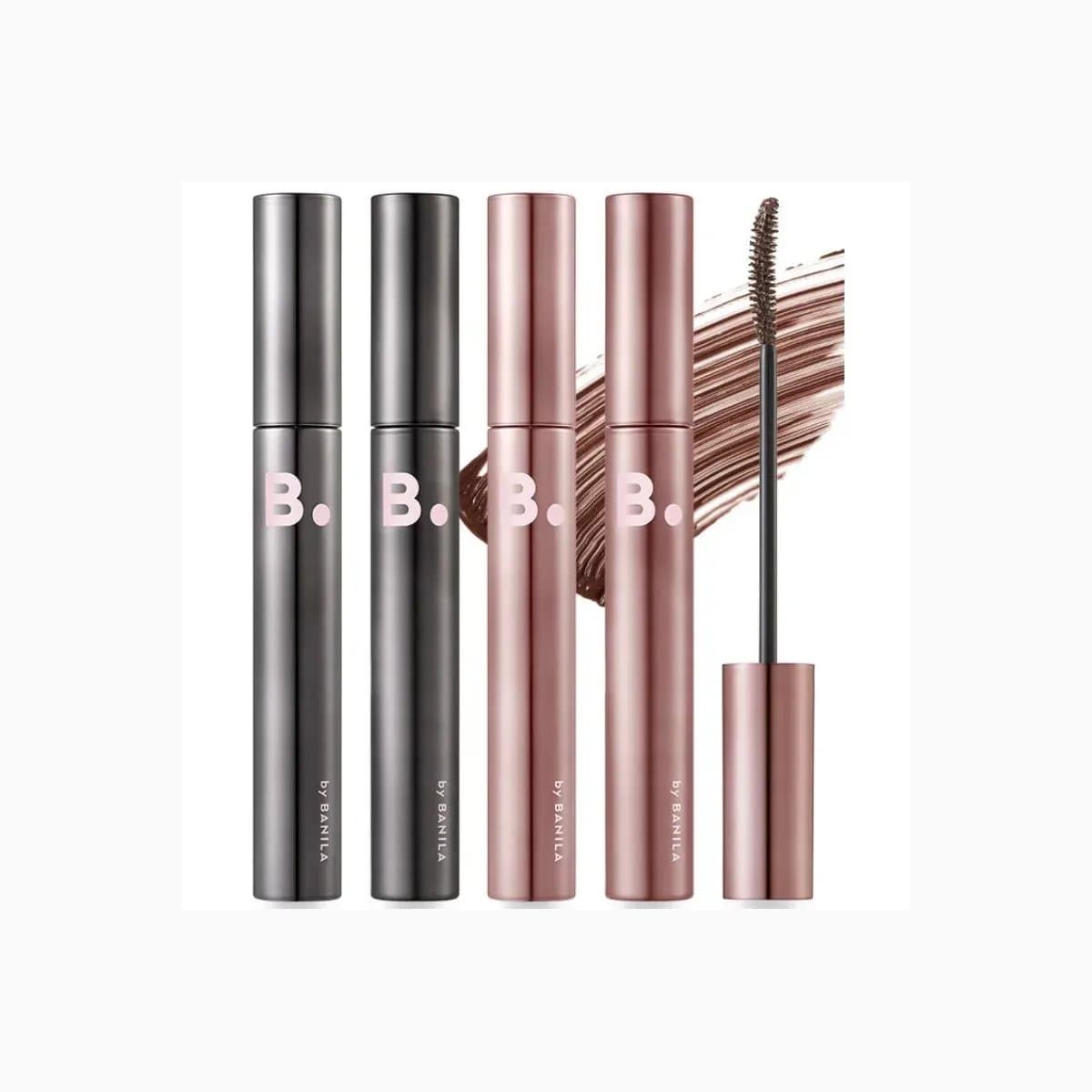 B. by BANILA Power Proof Mascara-02 Long Curling Deep Black-7G