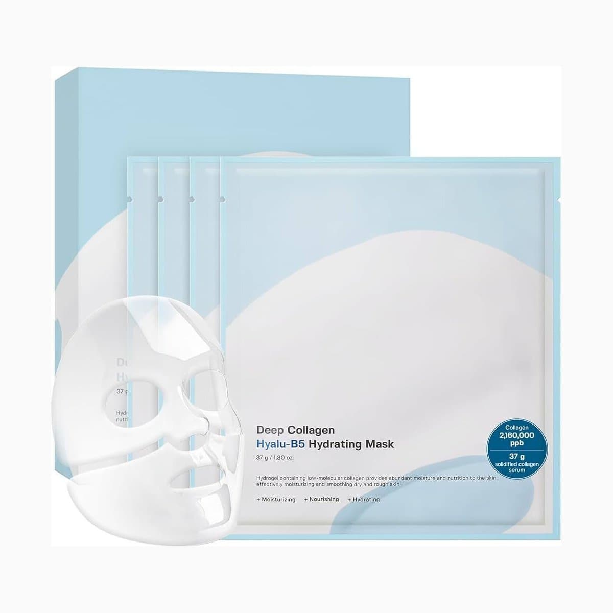 Sungboon Editor Deep Collagen Hyalu-B5 Hydrating Mask 37g*4ea