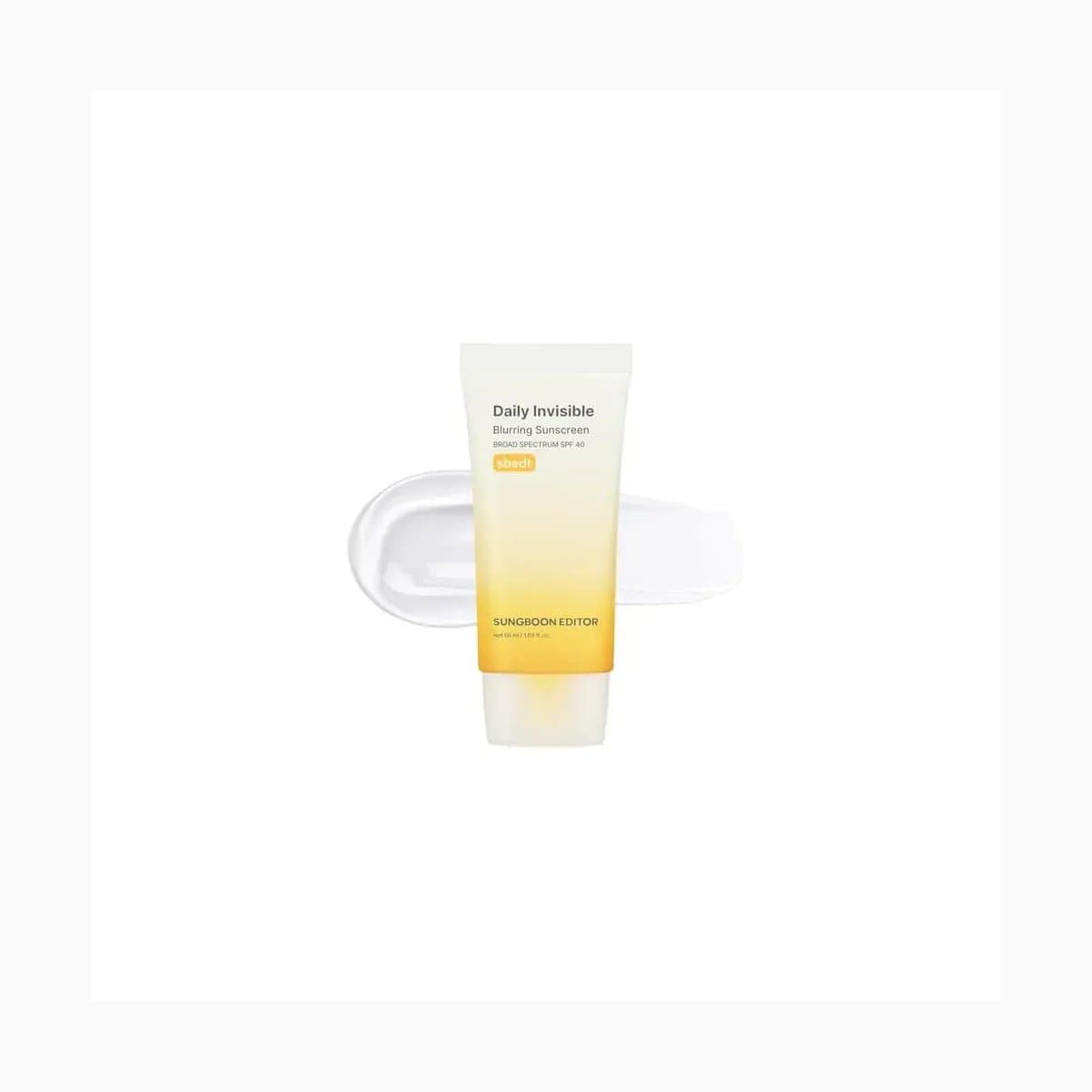 Sungboon Editor Daily Invisible Blurring Sunscreen