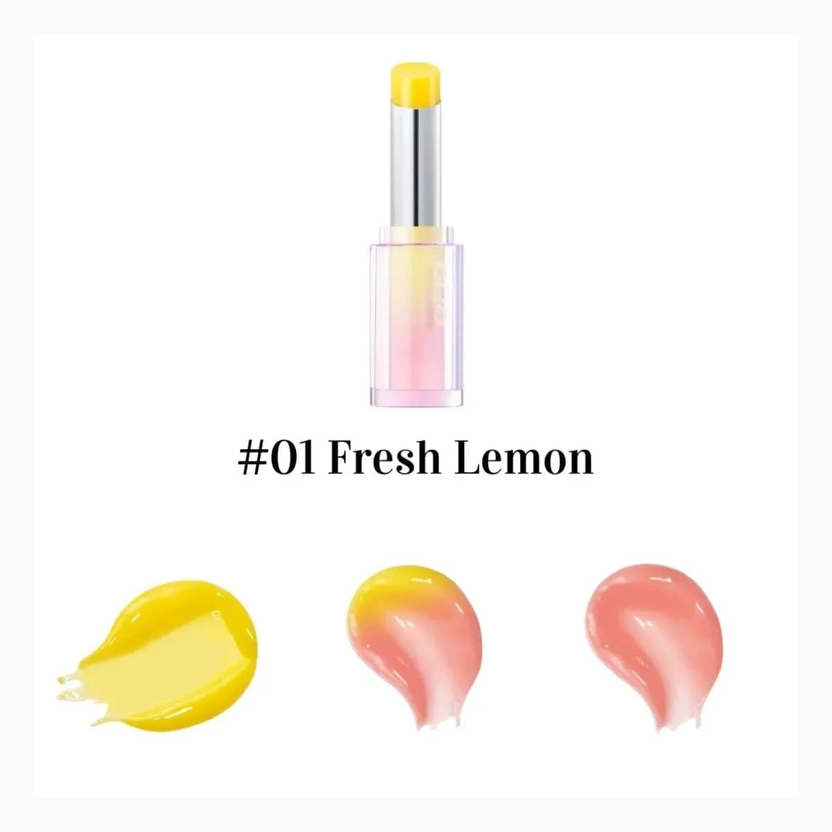 CLIO CRYSTAL BALM PLUMPER 01 FRESH LEMON