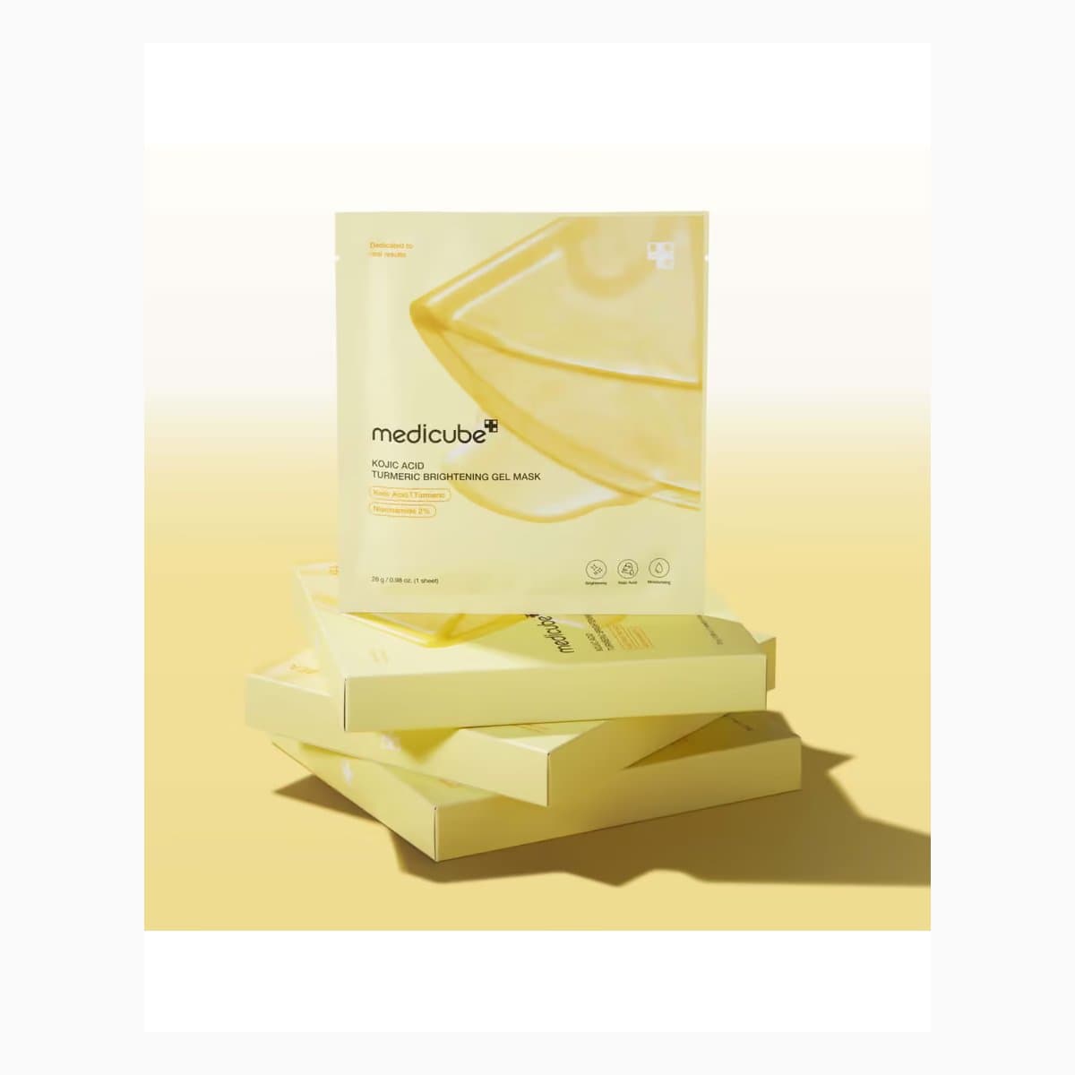KOJIC ACID TURMERIC BRIGHTENING GEL MASK (1EA) / PMEKR54002R00