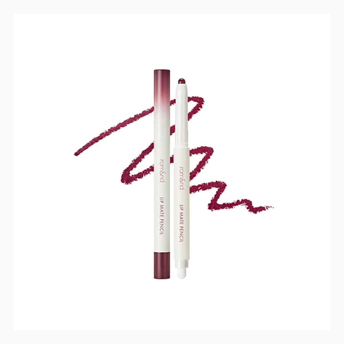 rom&nd LIP MATE PENCIL 09 PLUM BURGUNDY