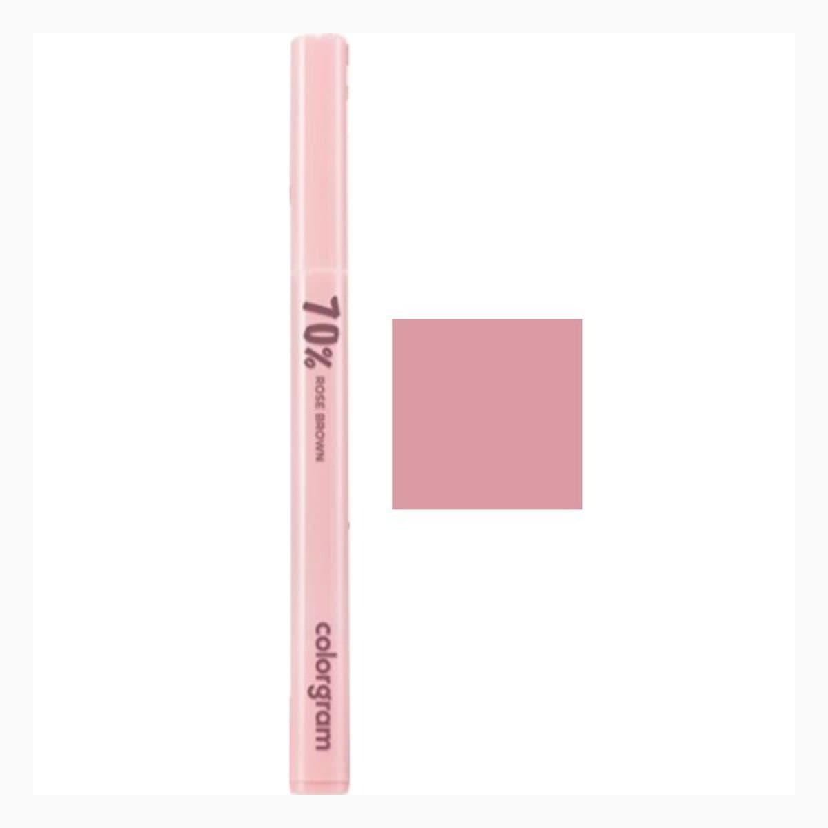 colorgram Shade Re-Forming Brush Liner 08 70% rose brown