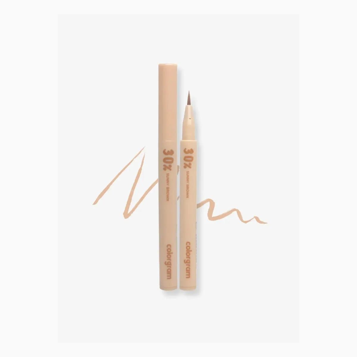 COLORGRAM SHADE RE-FORMING BRUSH LINER 09 30% SUNNY BROWN