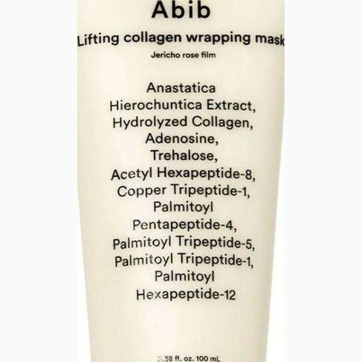 Abib Lifting collagen wraping mask
Jericho rose film