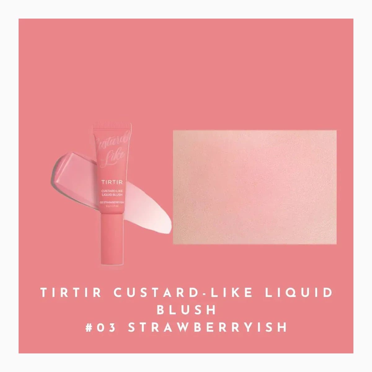 Custard-Like Liquid Blush 9g 03 Strawberryish