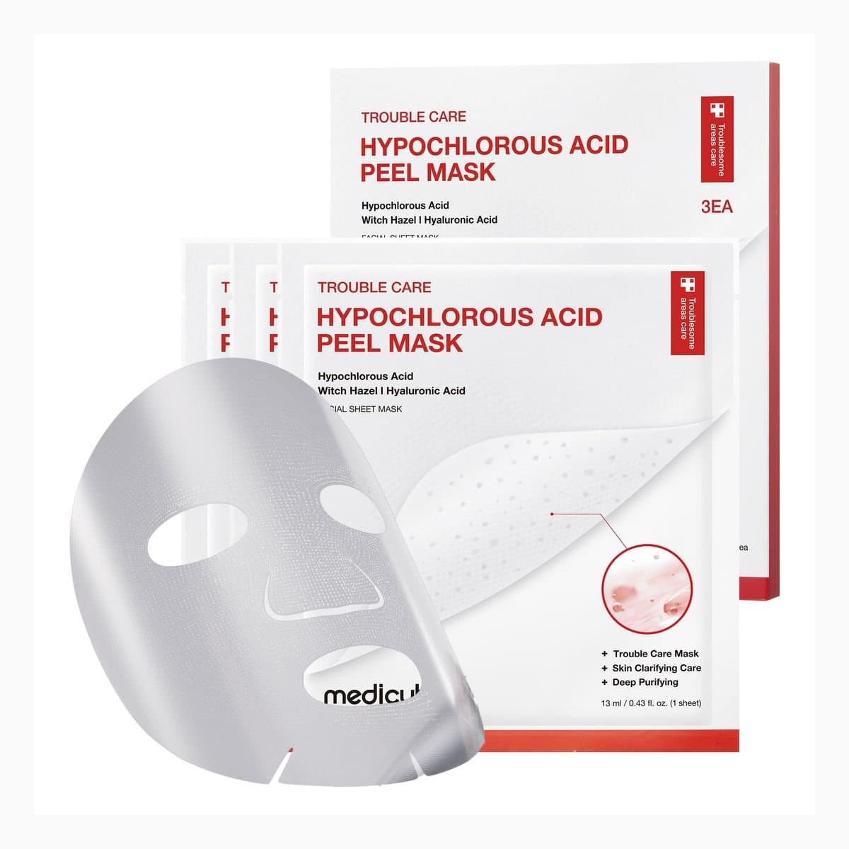HYPOCHLOROUS ACID PEEL MASK