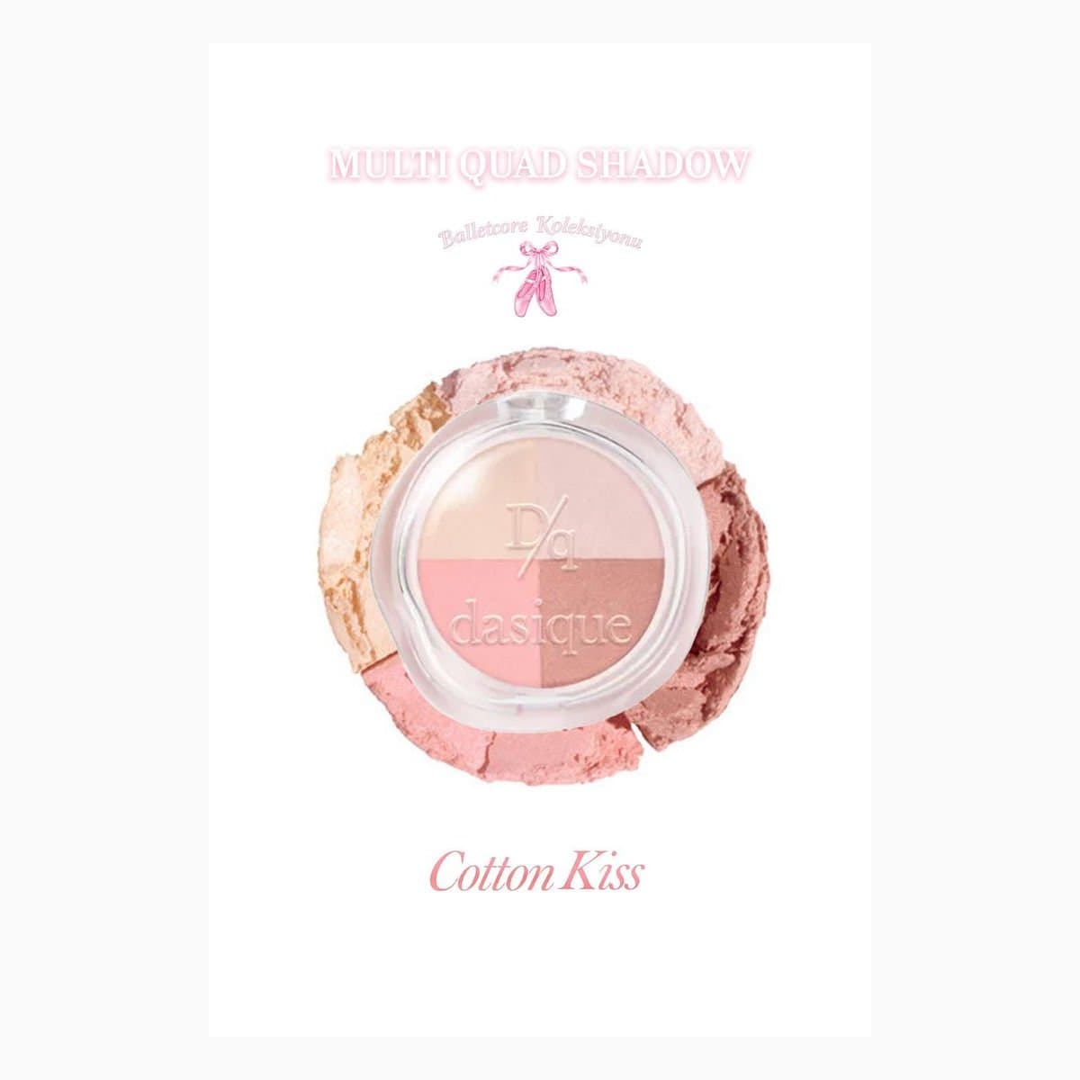 Dasique Multi Quad Shadow  #01 Cotton Kiss