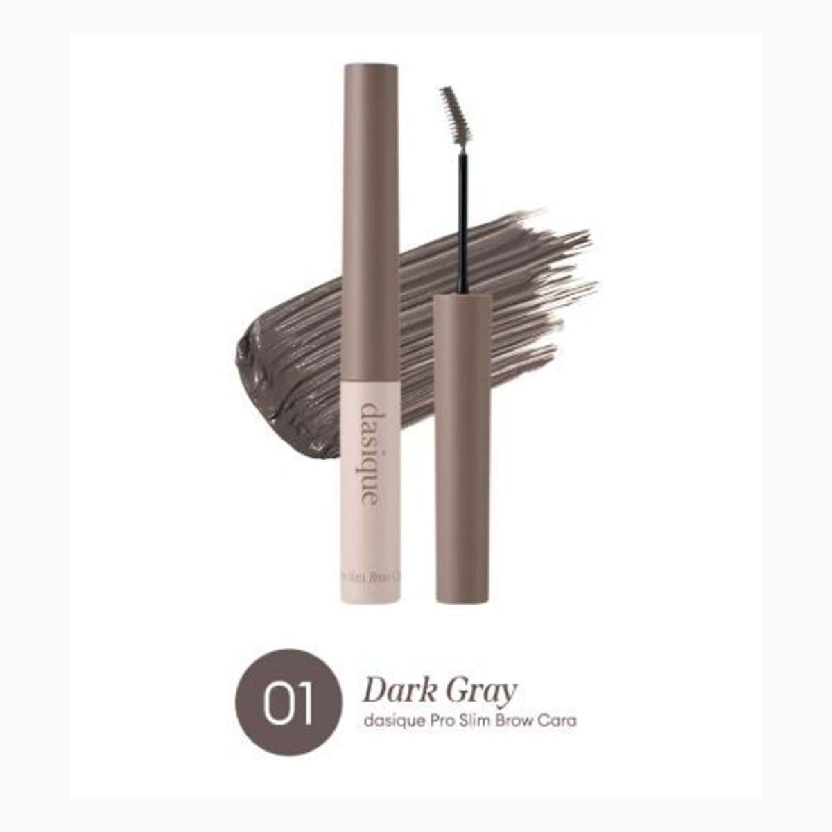 Dasique Pro Slim Brow Cara 01 Dark Gray