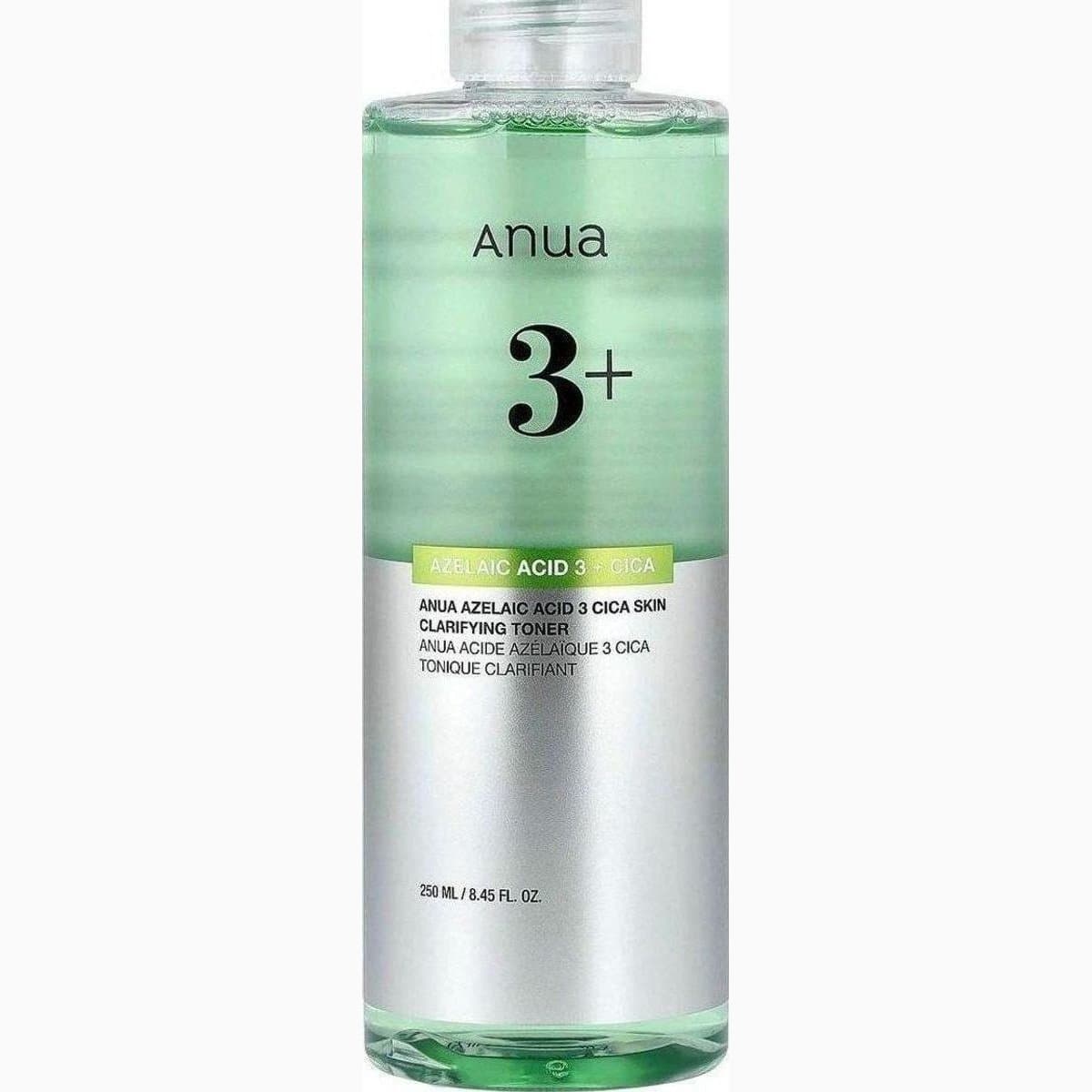 ANUA AZELAIC ACID 3 CICA SKIN CLARIFYING TONER 250ml