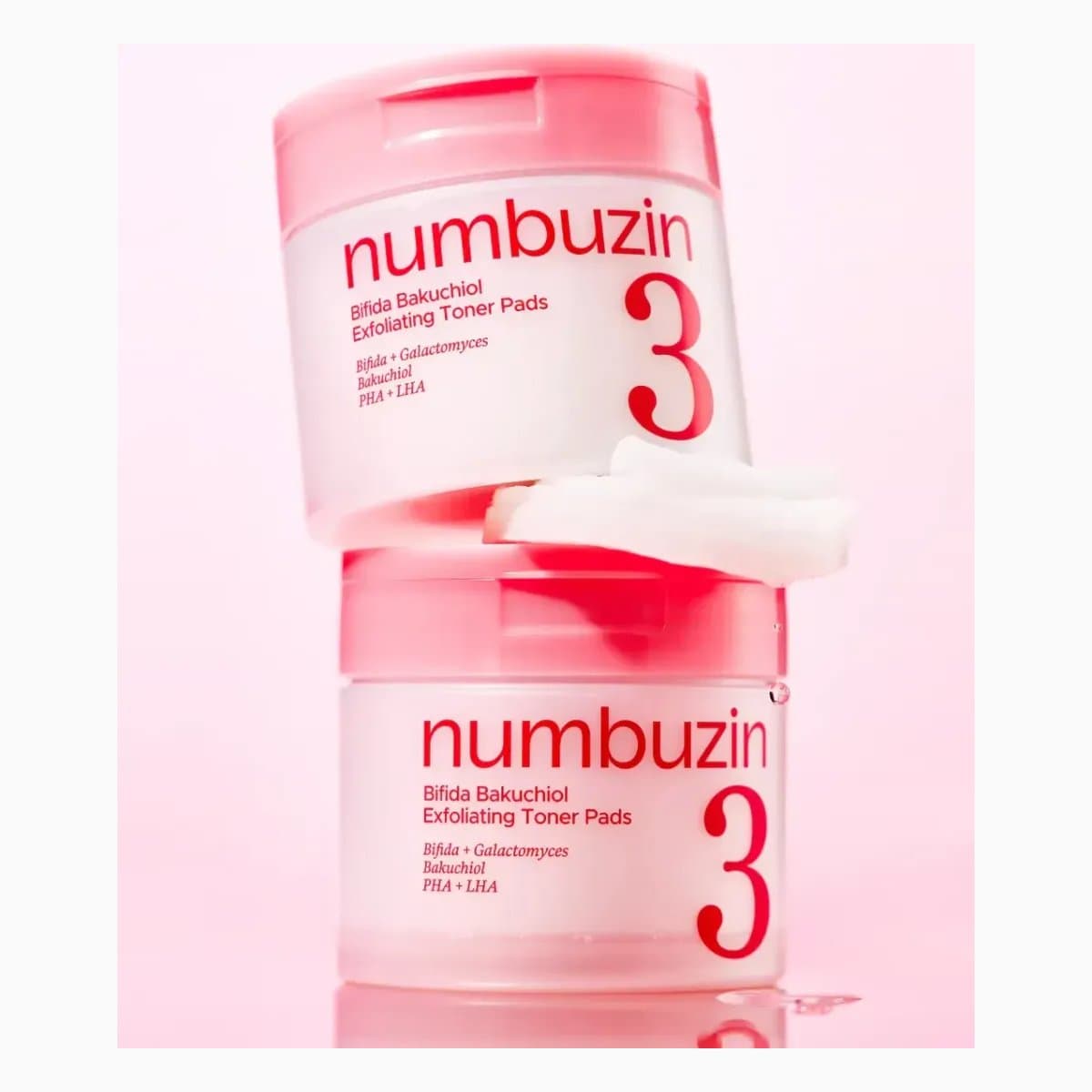 No.3 Bifida Bakuchiol Exfoliating Toner Pads