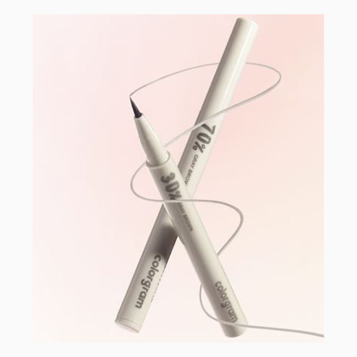 COLORGRAM Shade Re-Forming Brush Liner 12 70% GRAY BROWN