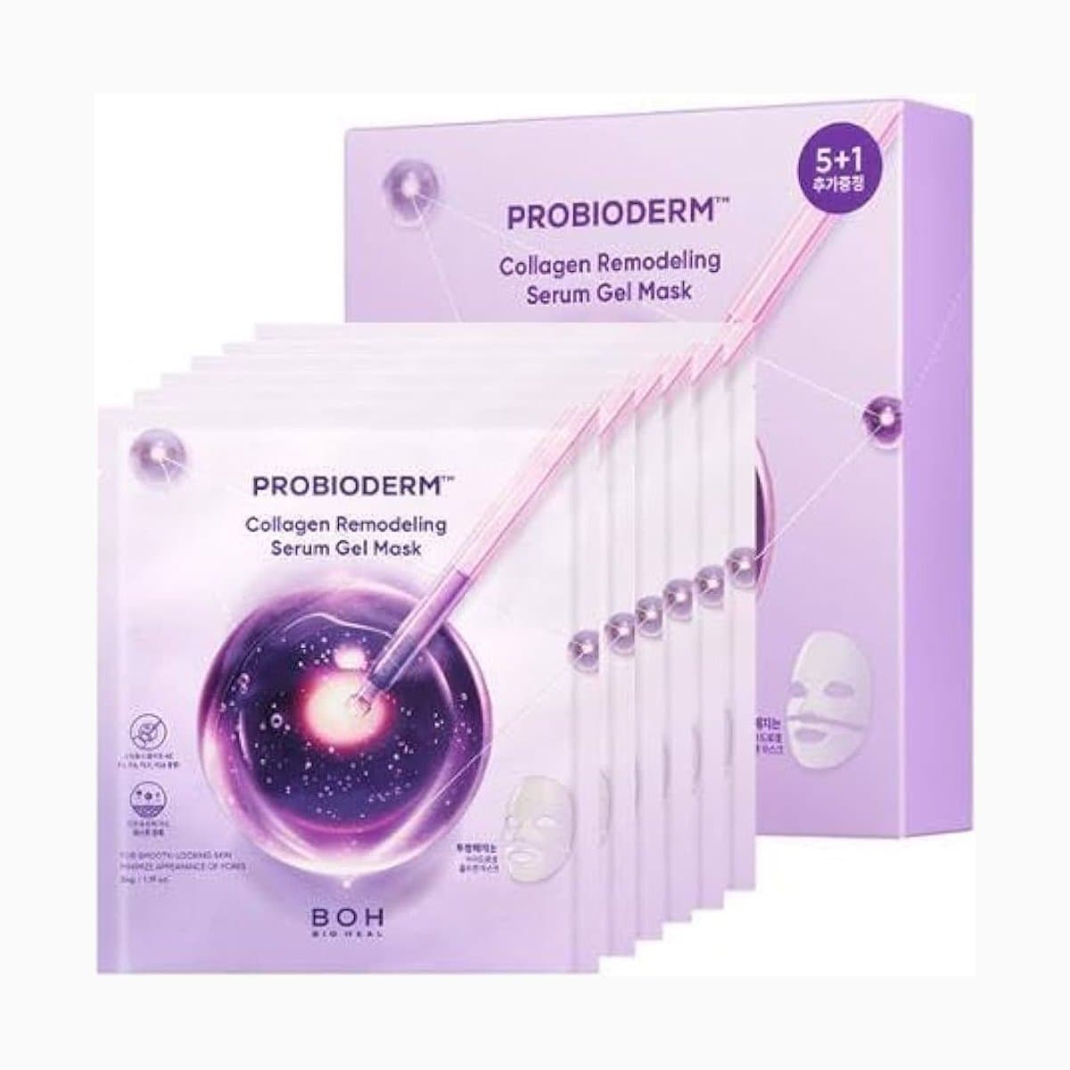 BIOHEAL BOH PROBIODERM™ Collagen Remodeling Serum Gel Mask 6P