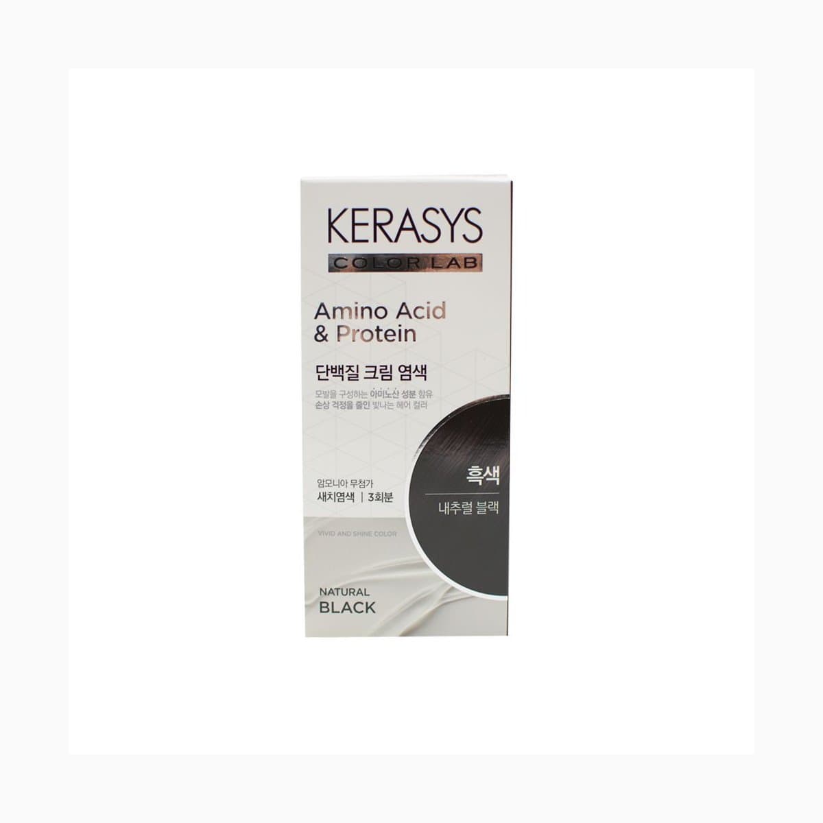 Kerasys Protein Hair Dye 120g Natural Black