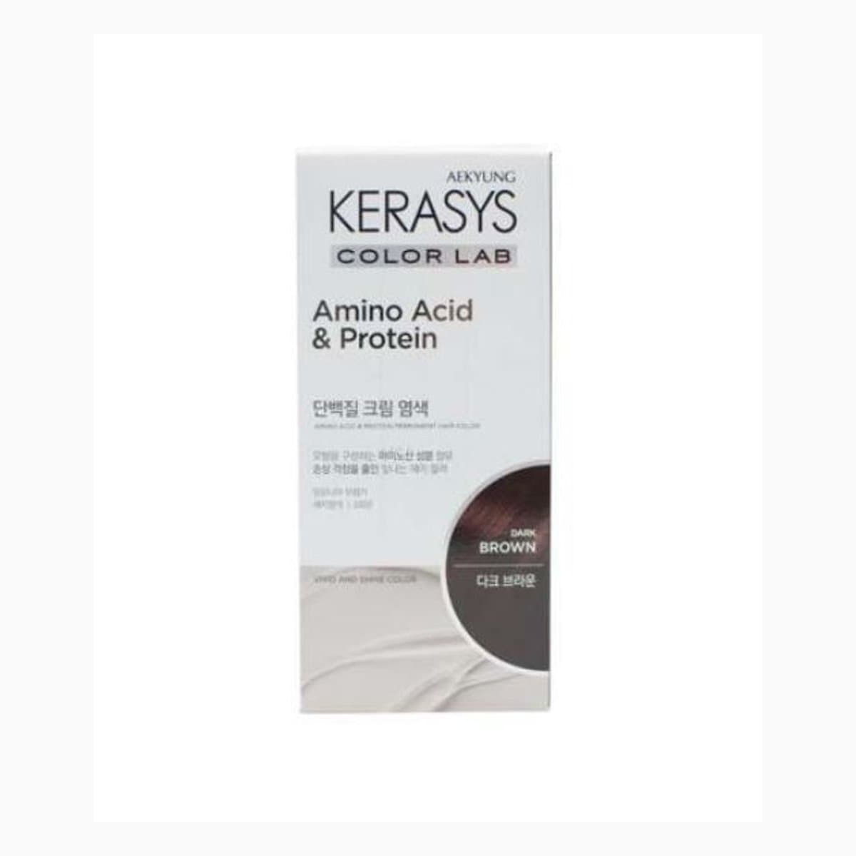 Kerasys Protein Hair Dye 120g Dark Brown