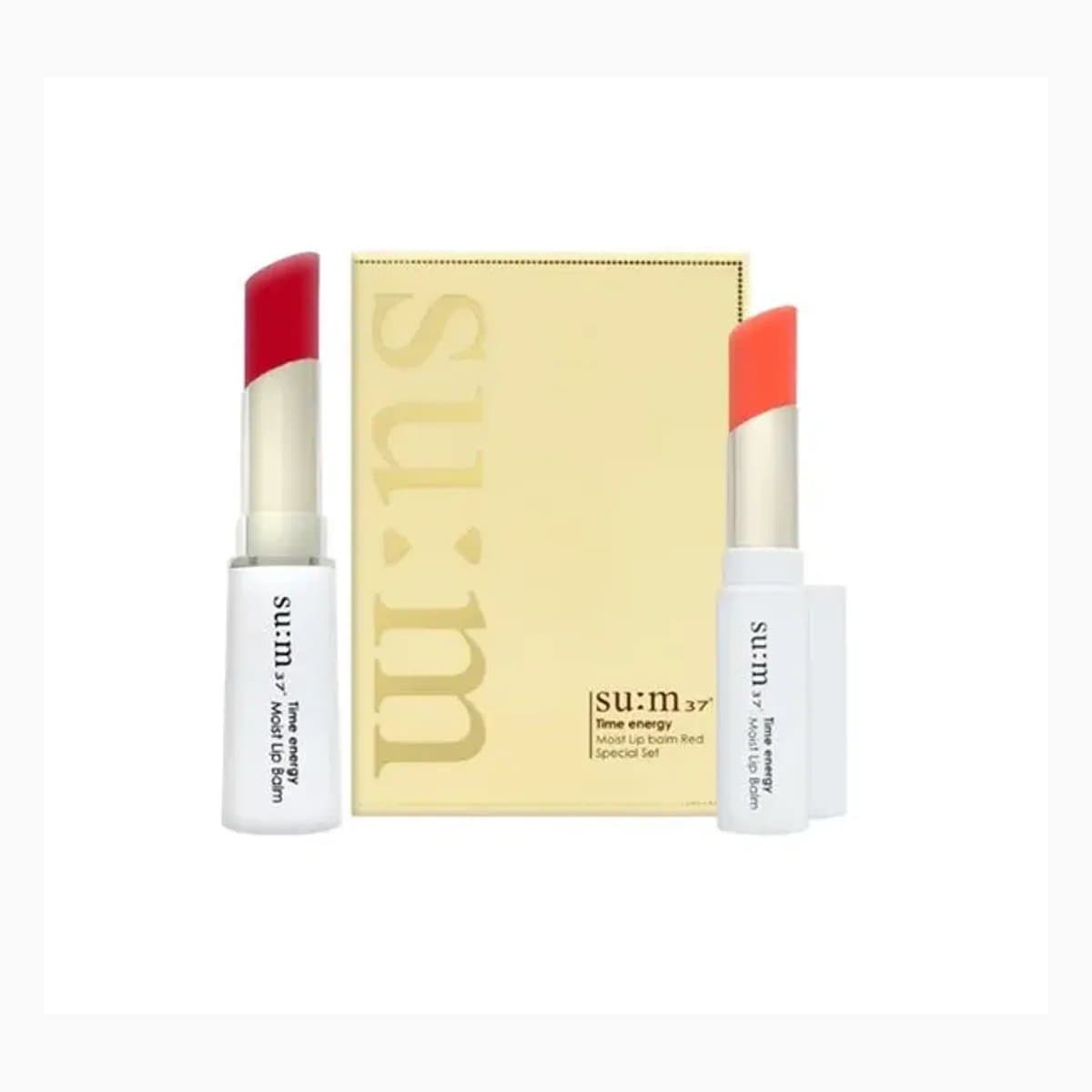 su:m37° Time Energy Moist Lip Balm – Red