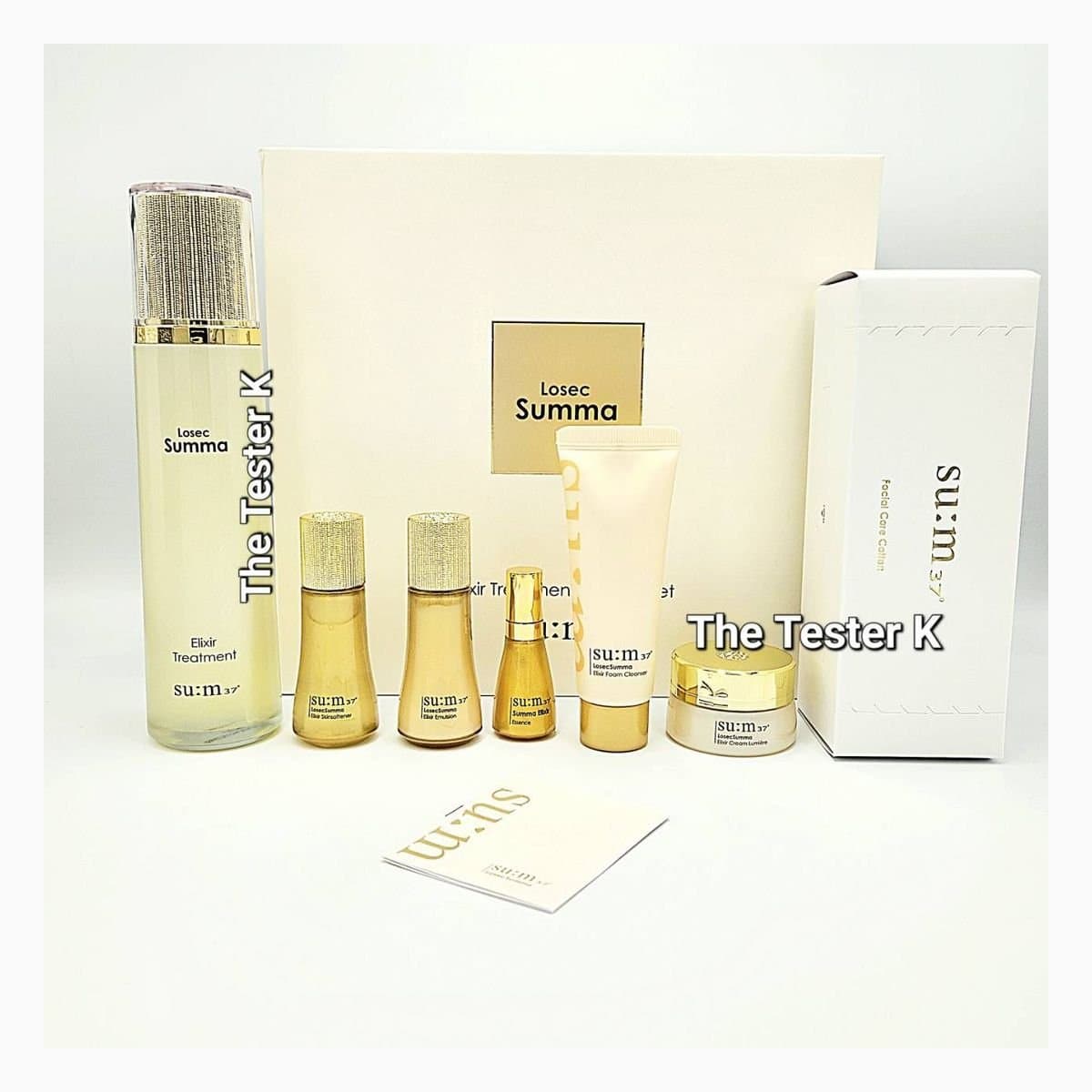 su:m37° Summa Elixir Treatment Special Set (2.5 Items, 2023)