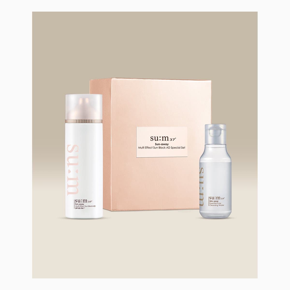 su:m37° Sun-Away Multi Sun Cream Special Set