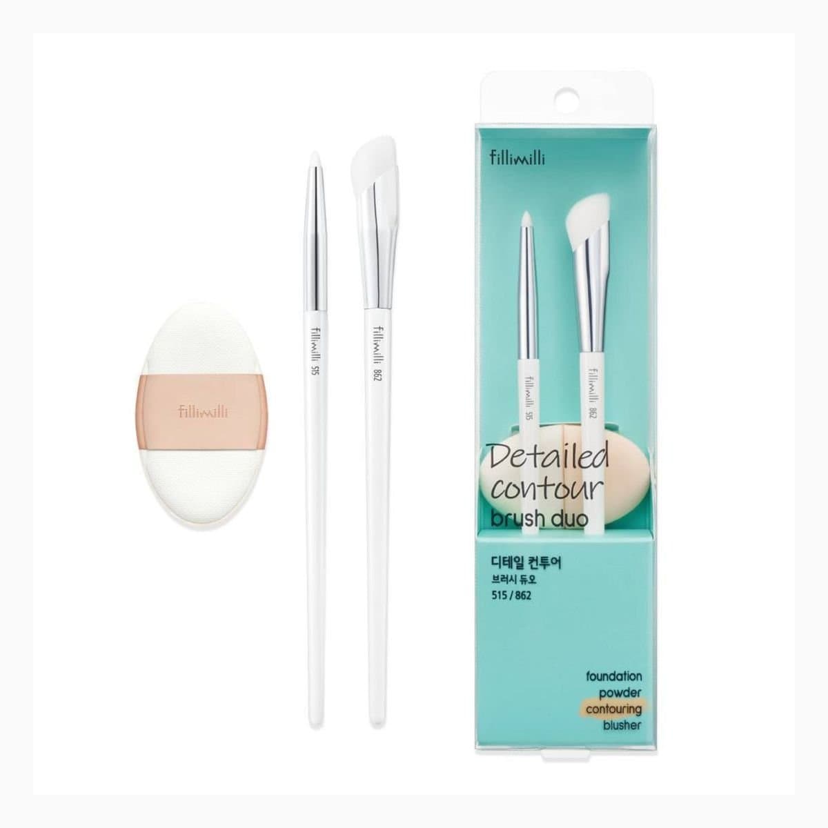 Fillimilli DETAILED CONTOUR BRUSH DUO