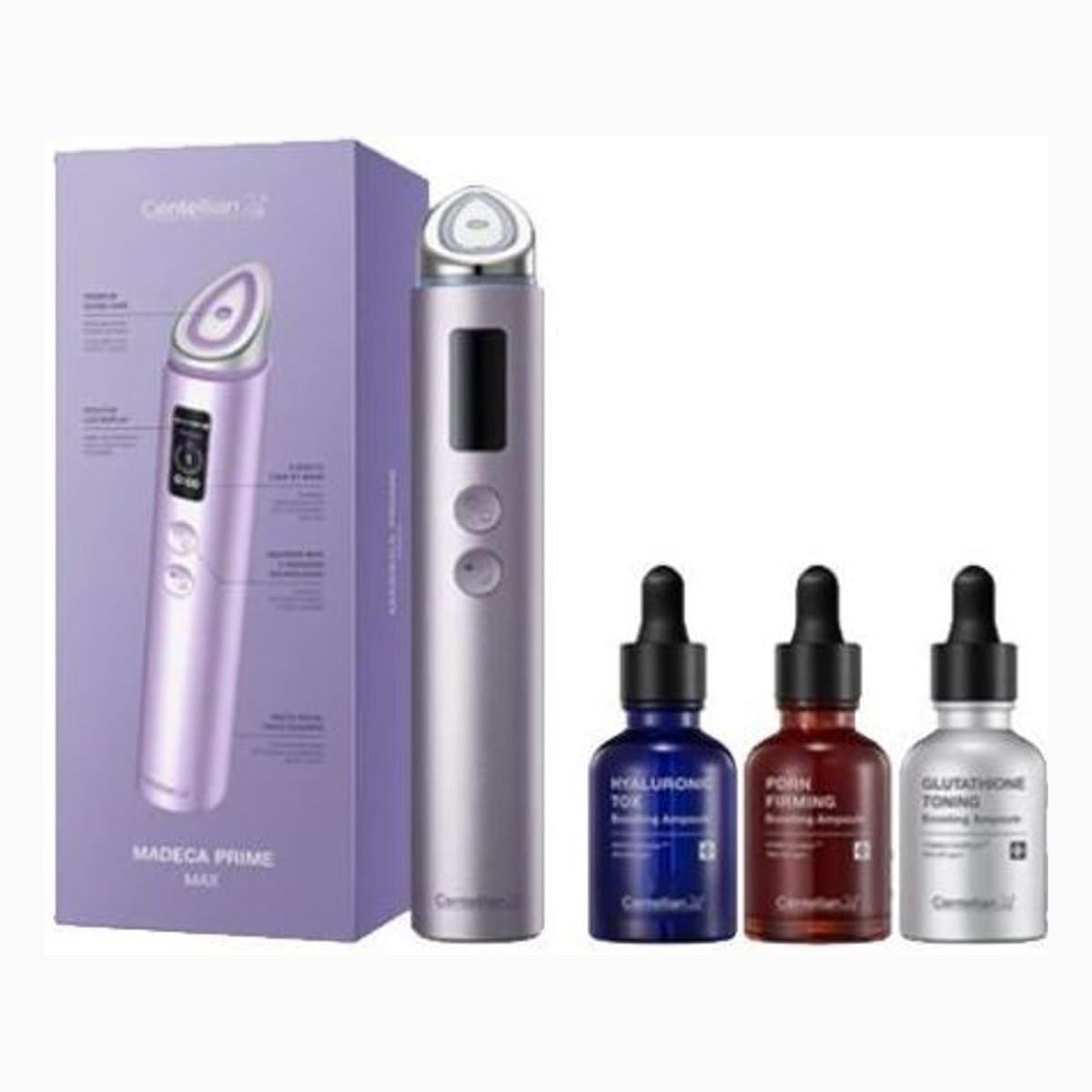 Centellian24 Madeca Prime MAX (silver) + Boosting  Ampoule 3 set