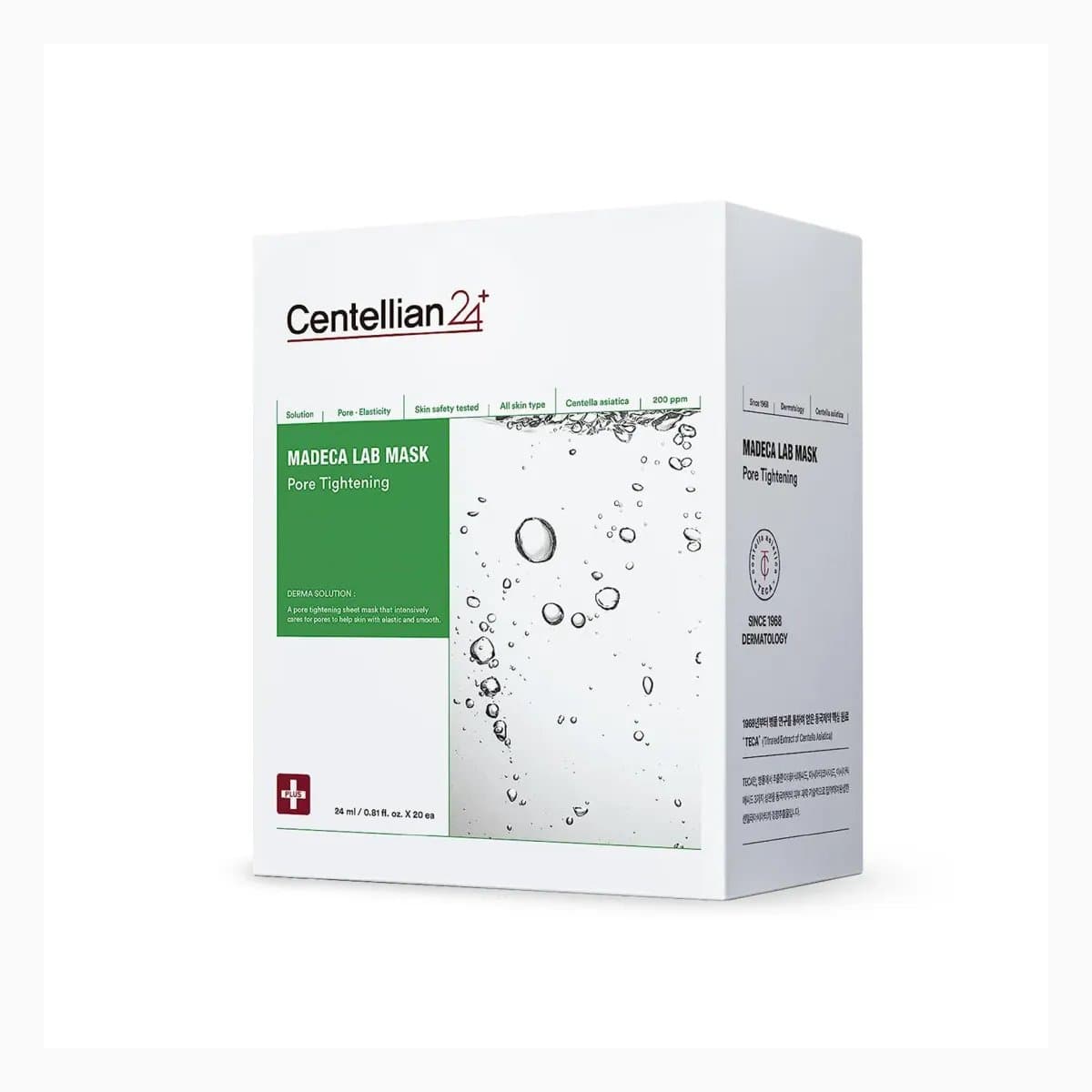 Centellian24 Madeca Lab Pore Tighening Mask 24ml *10