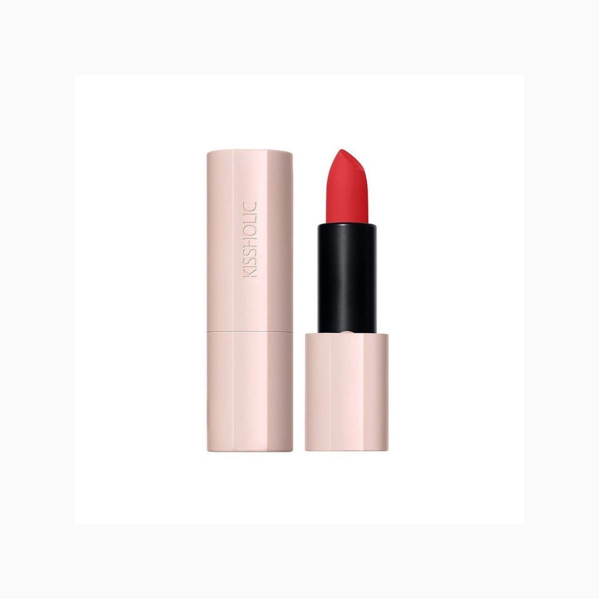 Kissholic Lipstick Matte RD07 Triple Red