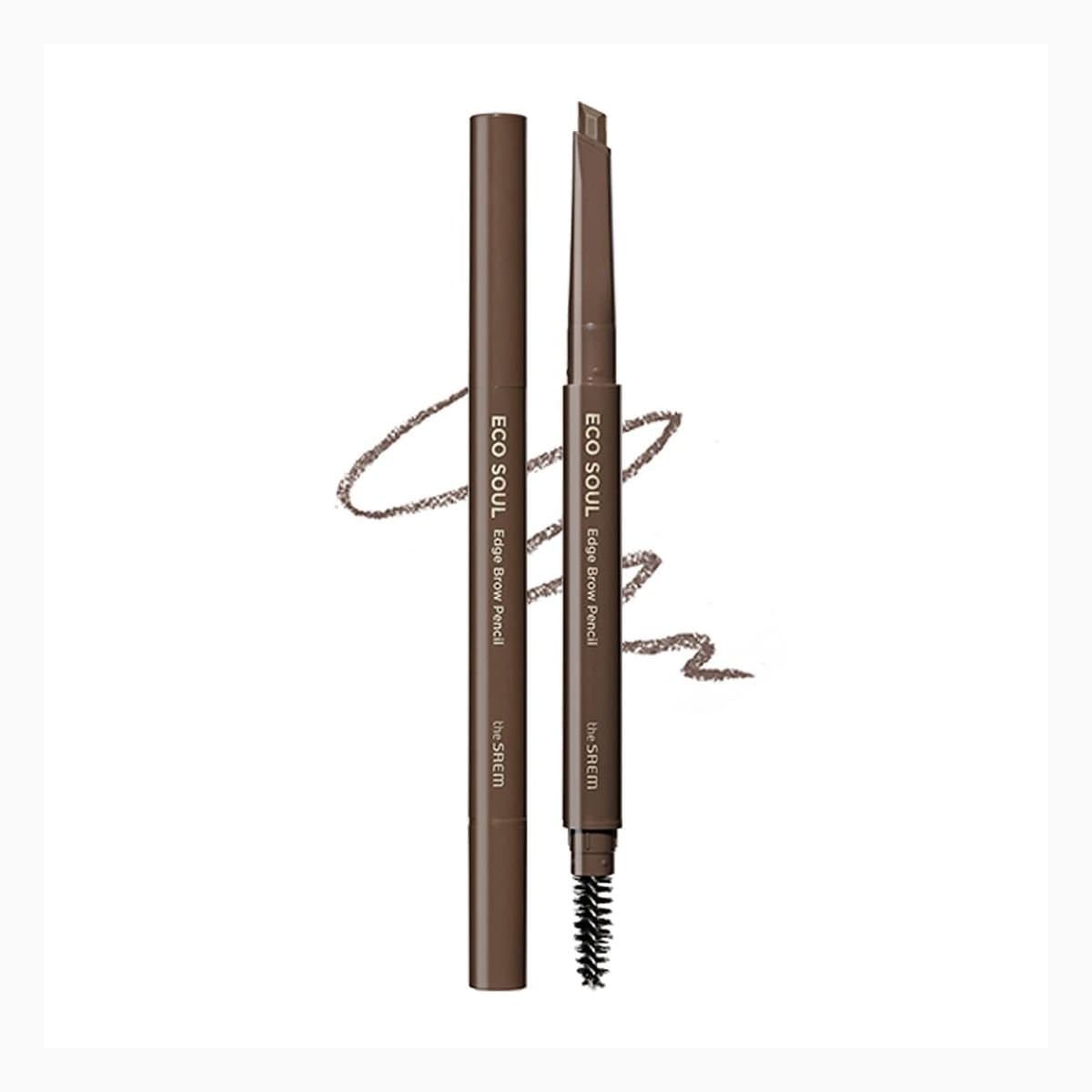 Eco Soul Edge Brow Pencil 02 Deep Brown