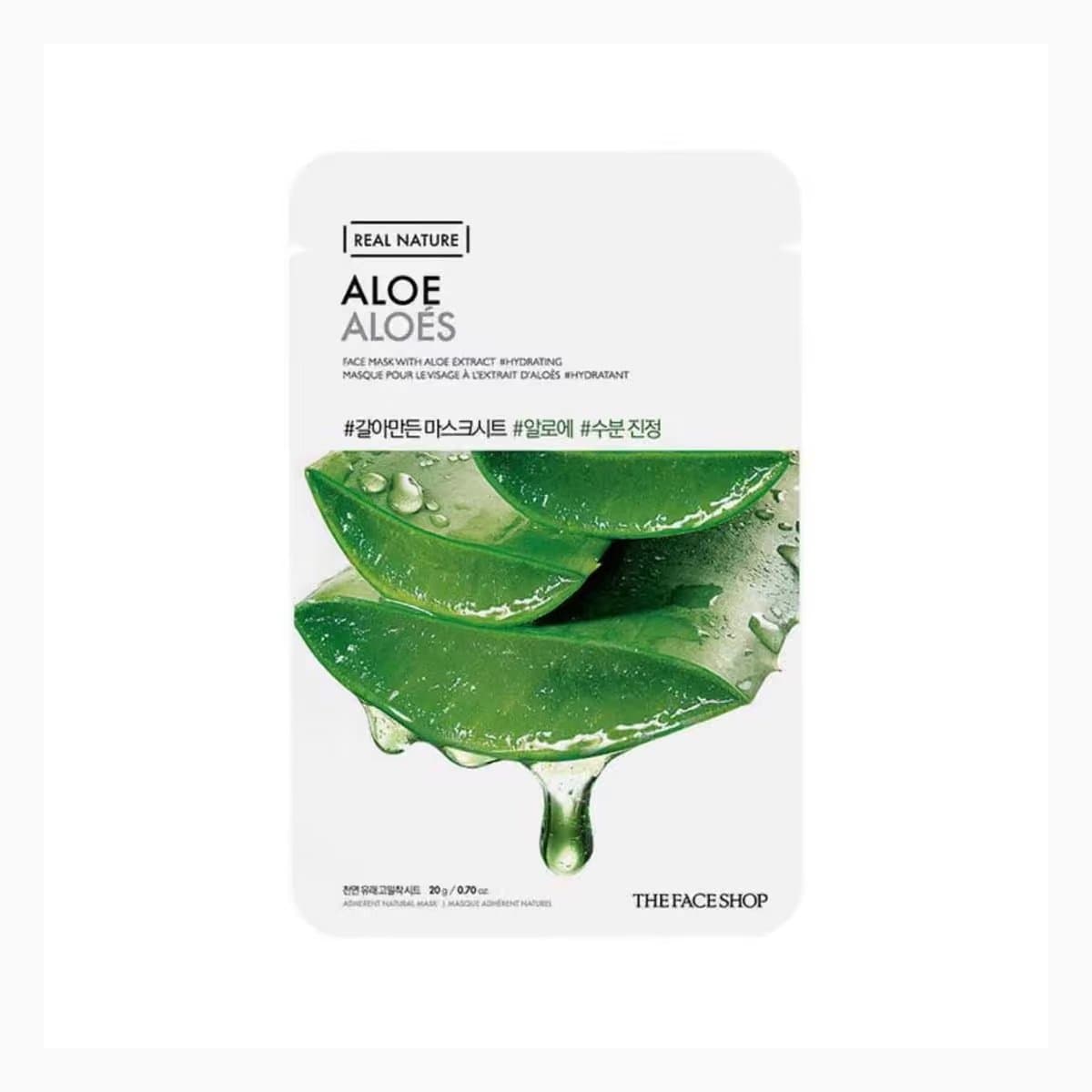 REAL NATURE.ALOE FACE MASK