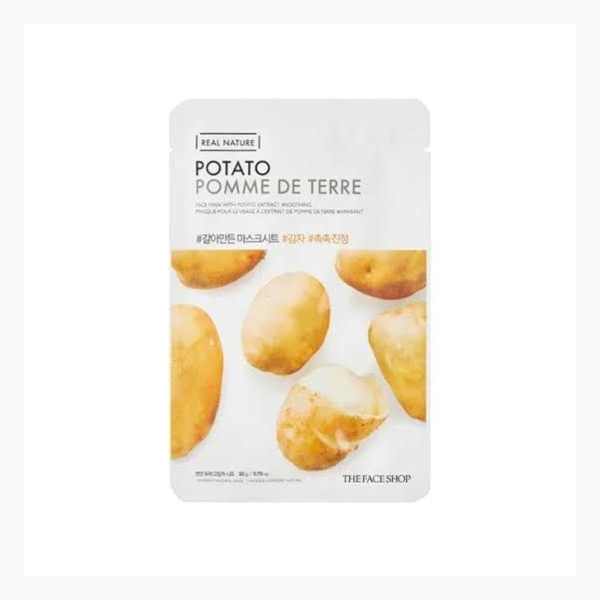 REAL NATURE.POTATO FACE MASK