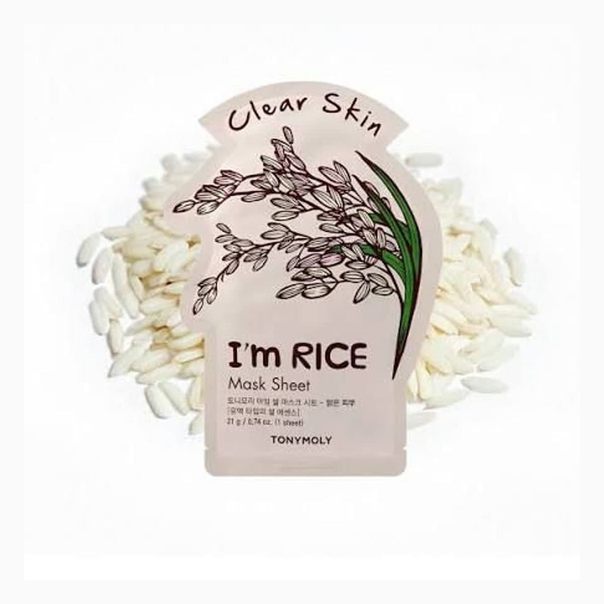 I AM RICE MASK SHEET - BRIGHTENING