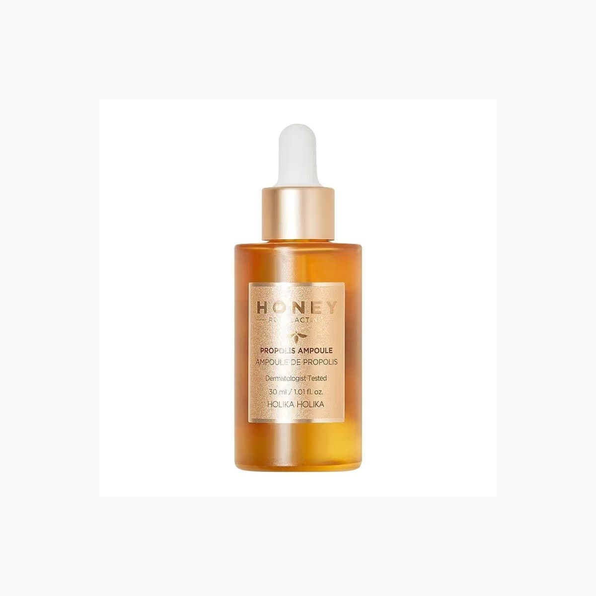 Honey Royalactin Propolis Ampoule Double Edition
(Composition: Ampoule 30ml + Ampoule 30ml)