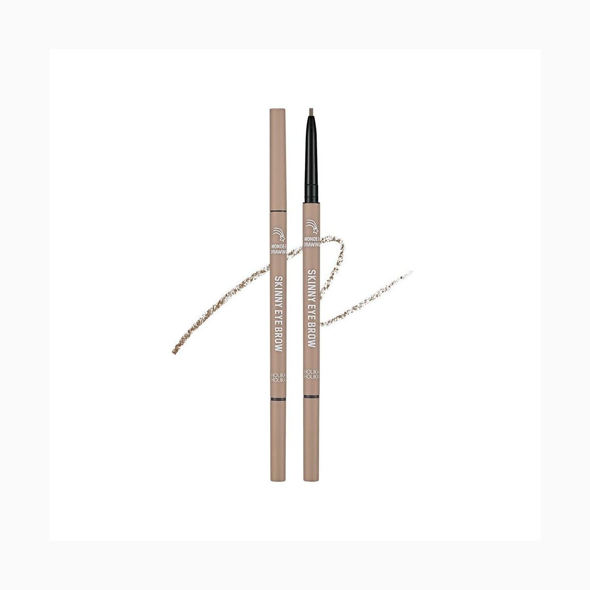 [Olive Young Exclusive]  Wonder Drawing Skinny Eyebrow 07 Milk Beige (Double Edition)