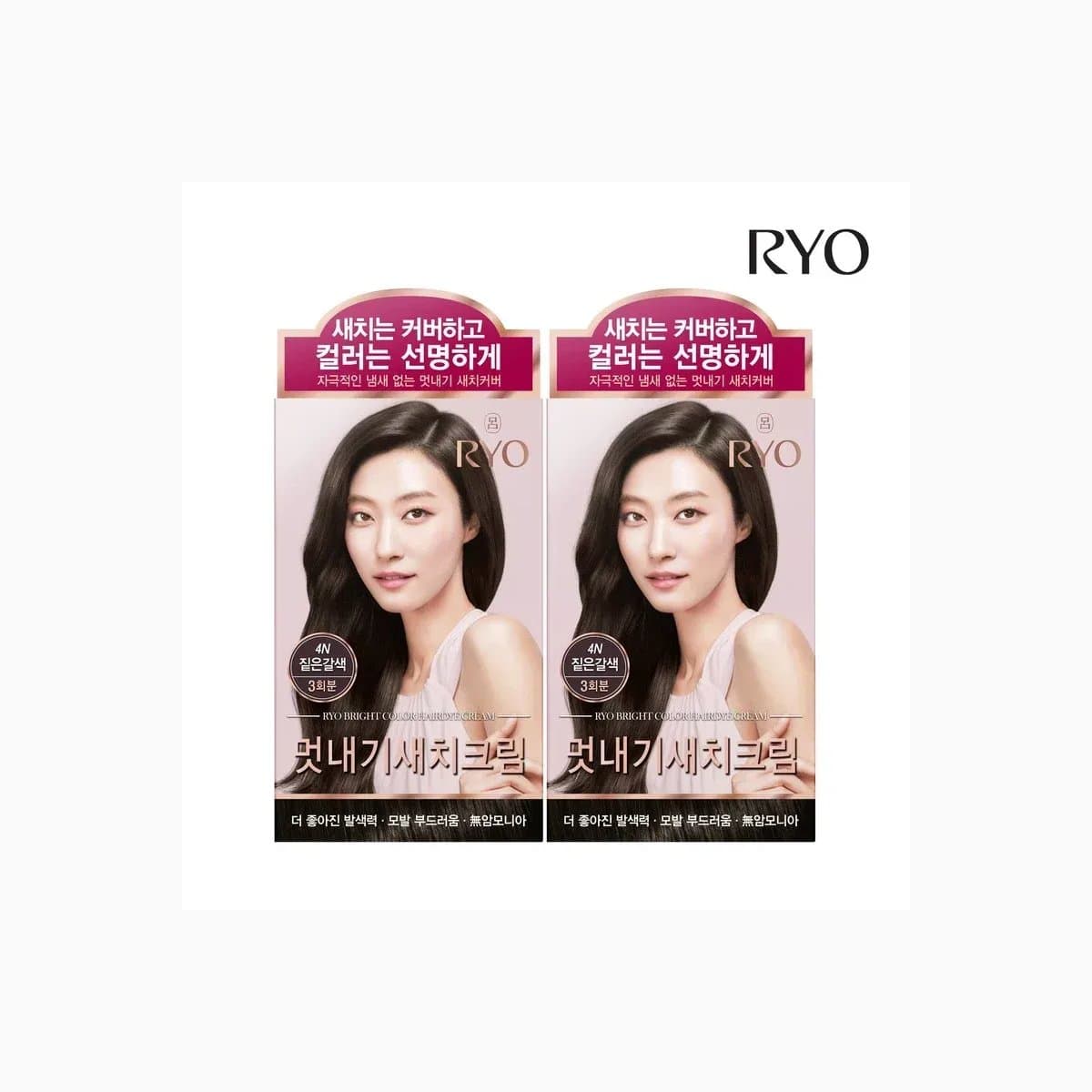 Ryo Uachae Stylish Gray Fish Cream Deep Brown 4N(120G