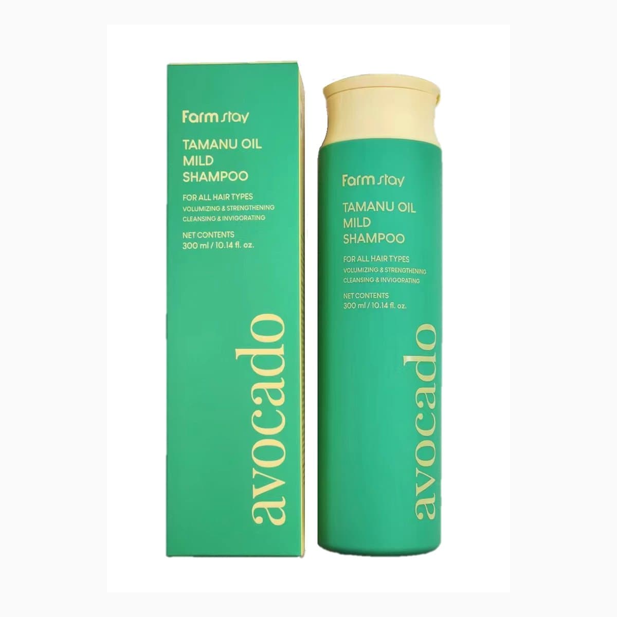 FARMSTAY TAMANU OIL MILD SHAMPOO AVOCADO