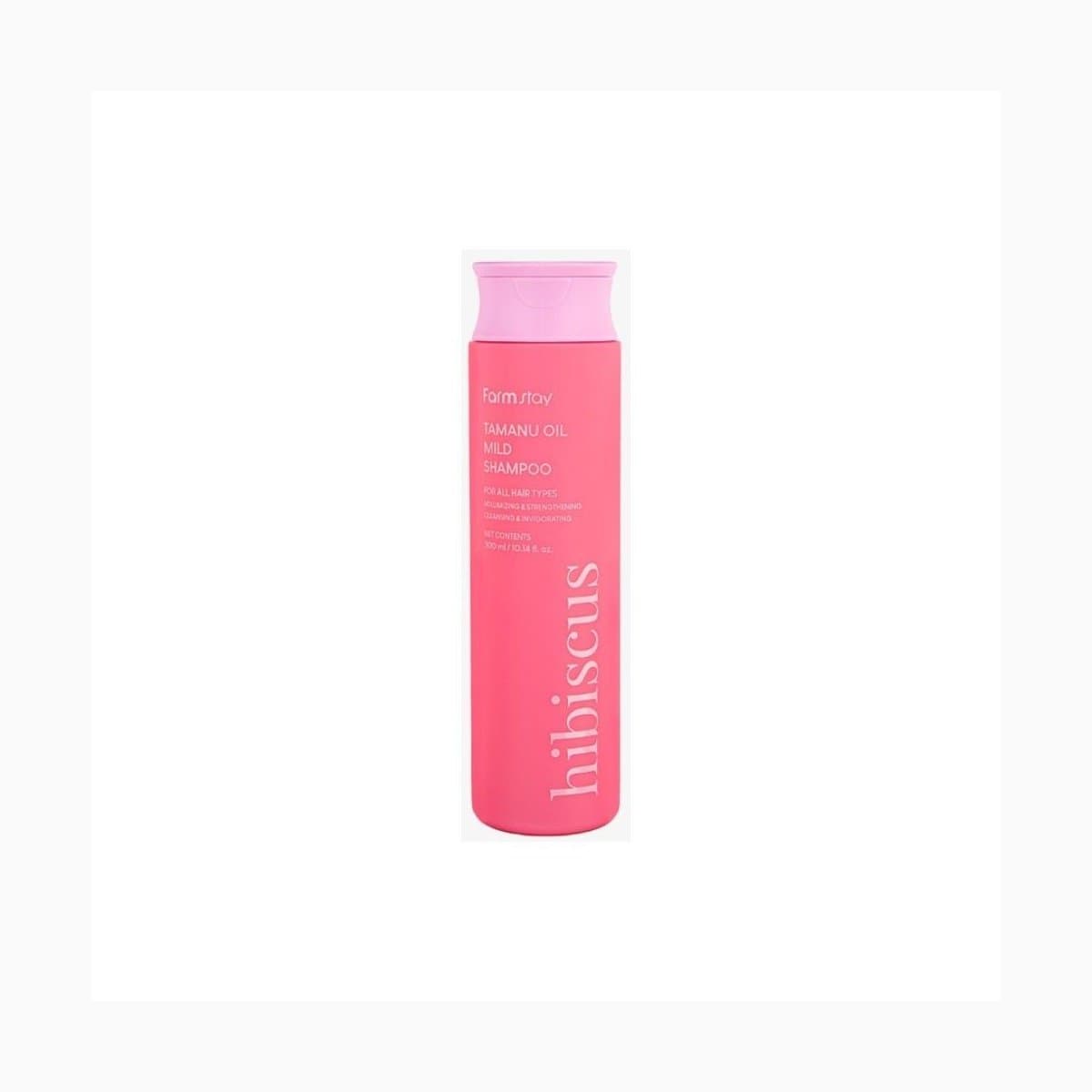 FARMSTAY TAMANU OIL MILD SHAMPOO HIBISCUS