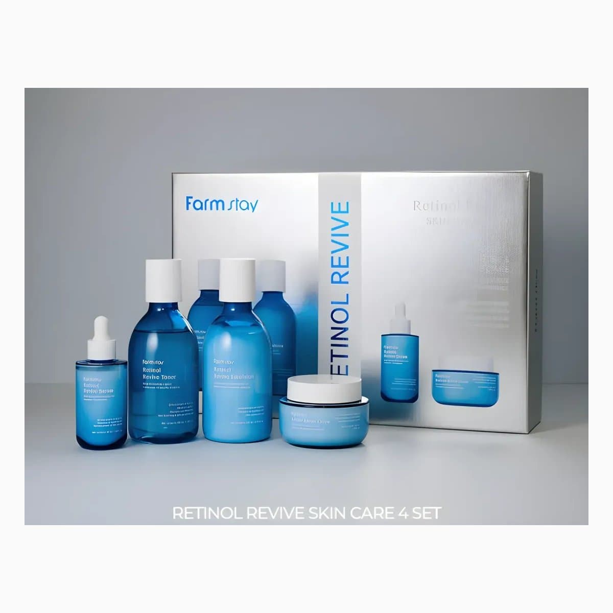 FARMSTAY RETINOL REVIVE SKIN CARE 4 SET