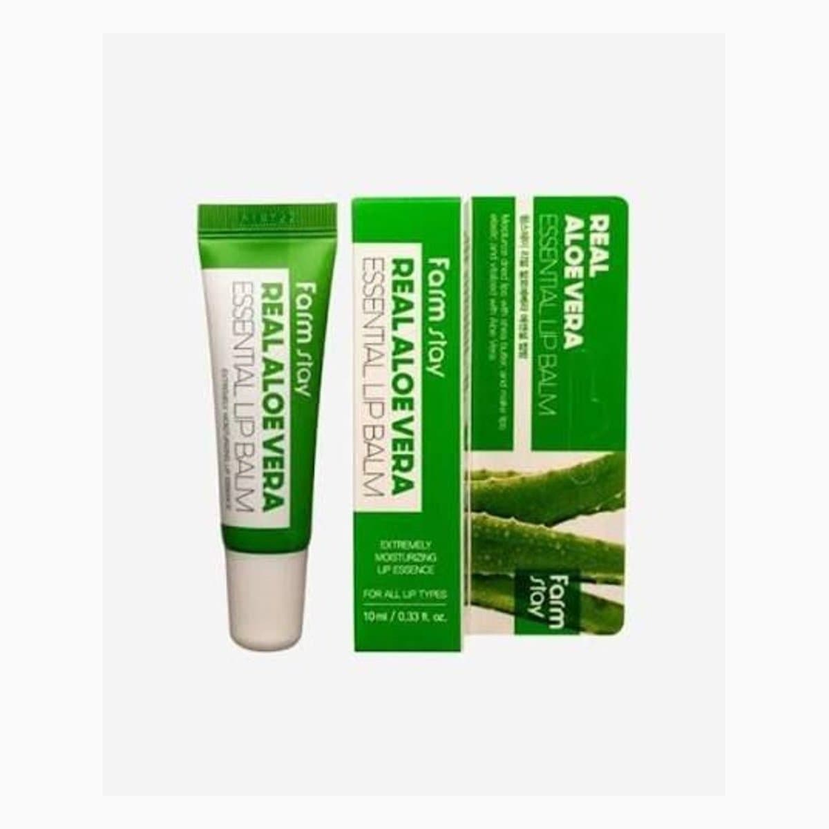 FARMSTAY REAL ALOE VERA ESSENTIAL LIP BALM