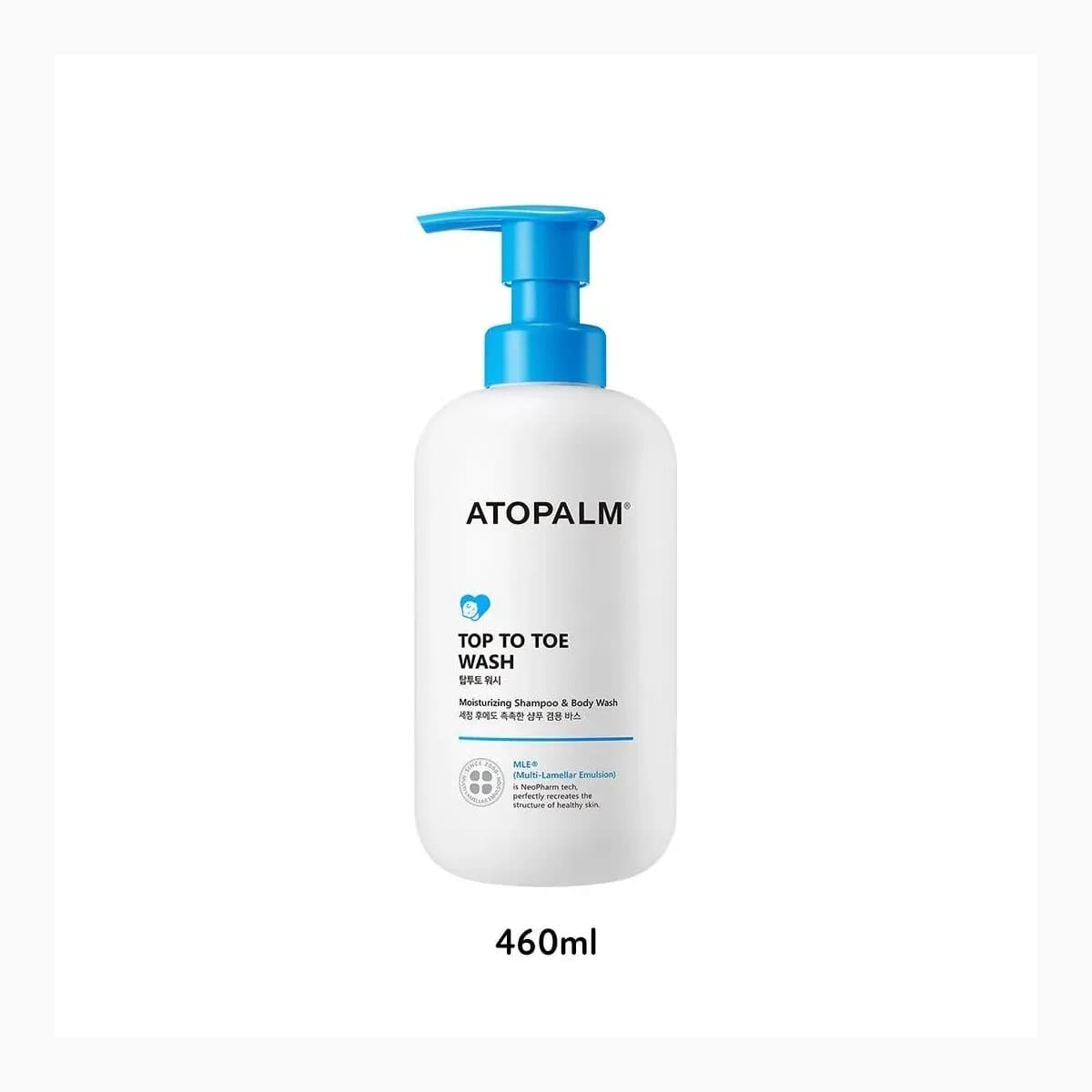 ATOPALM Top to Toe Wash 460ml