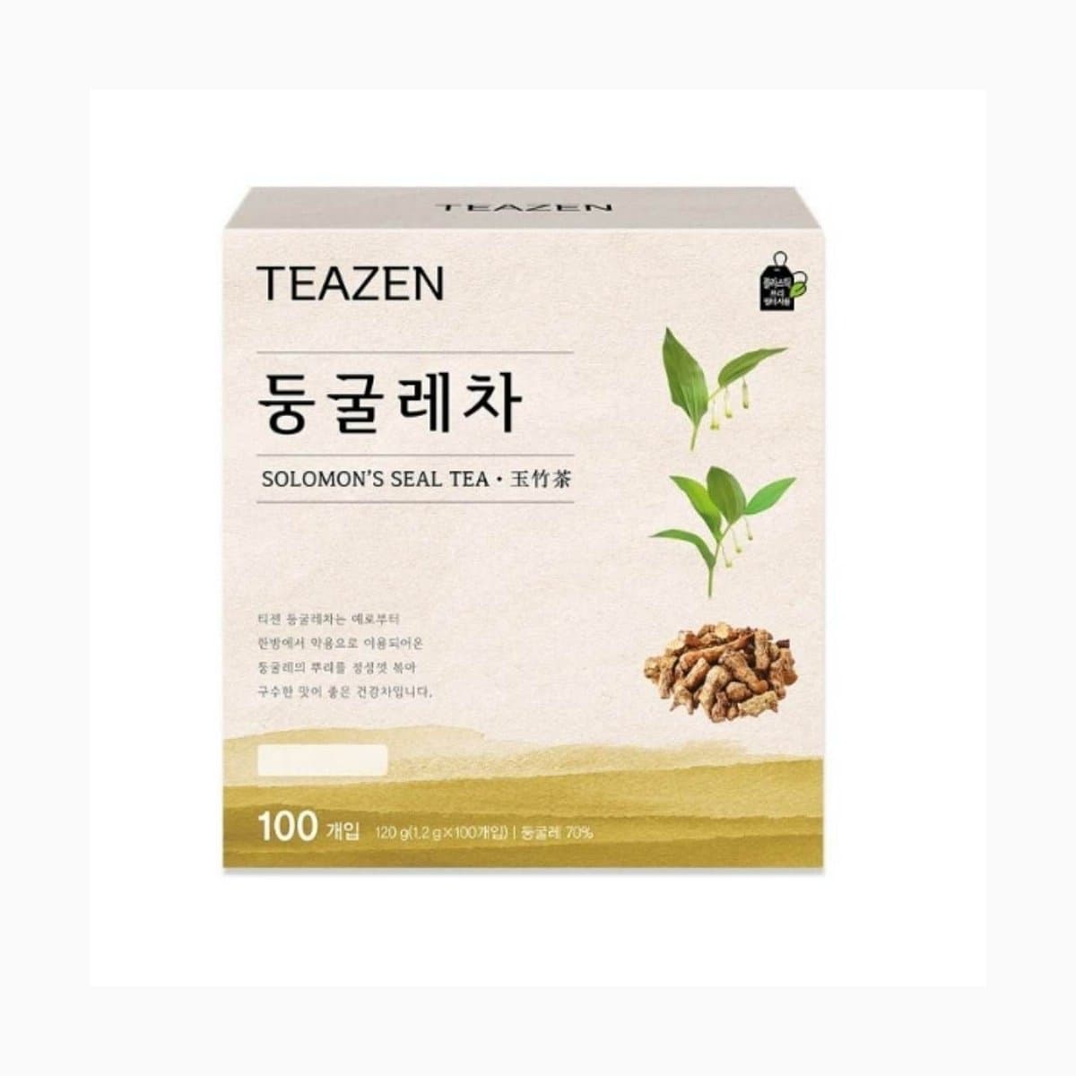 Solomon's Seal Tea 100T 1.2 X 100 Teabags