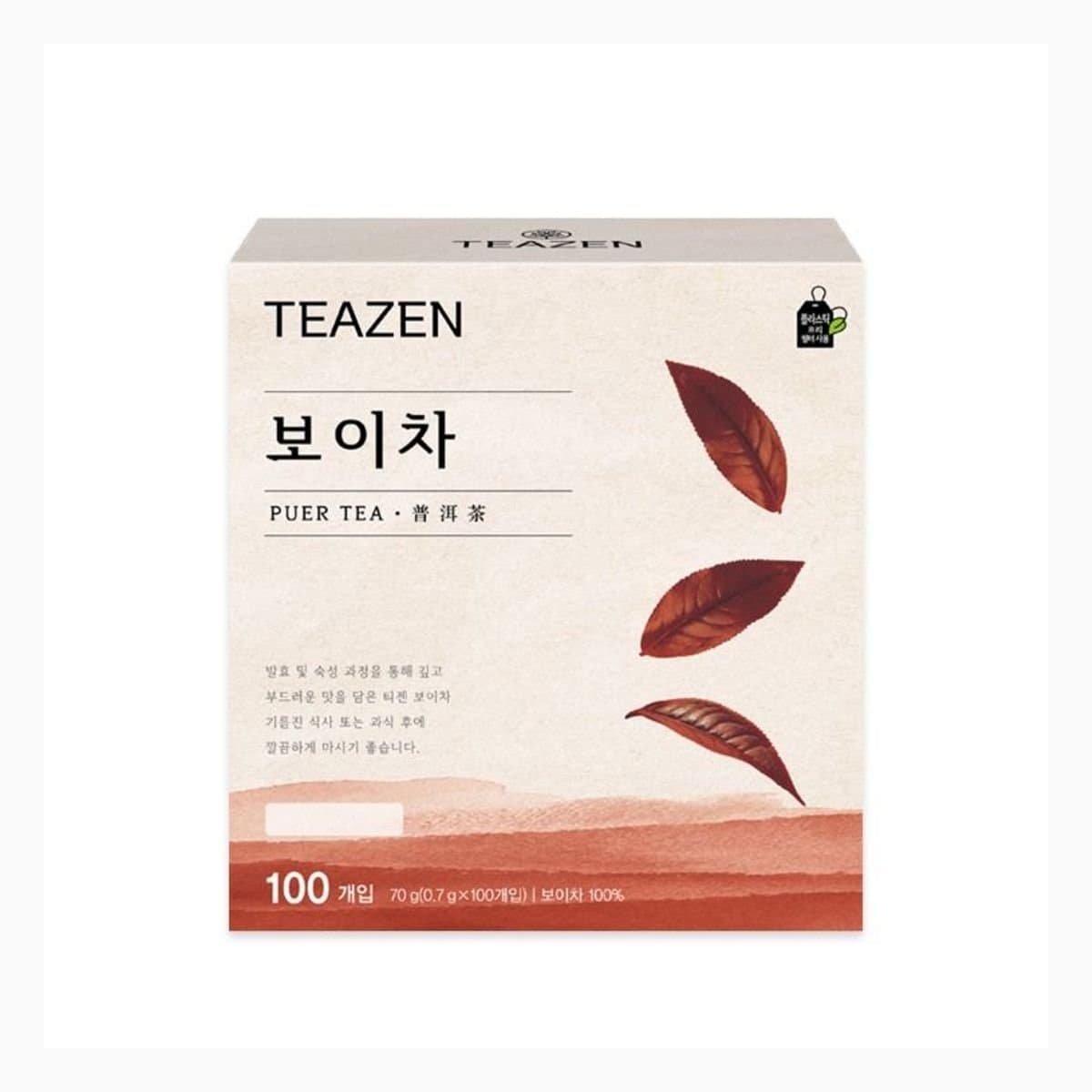 Pu'er Tea 100T 0.7 X 100 Teabags