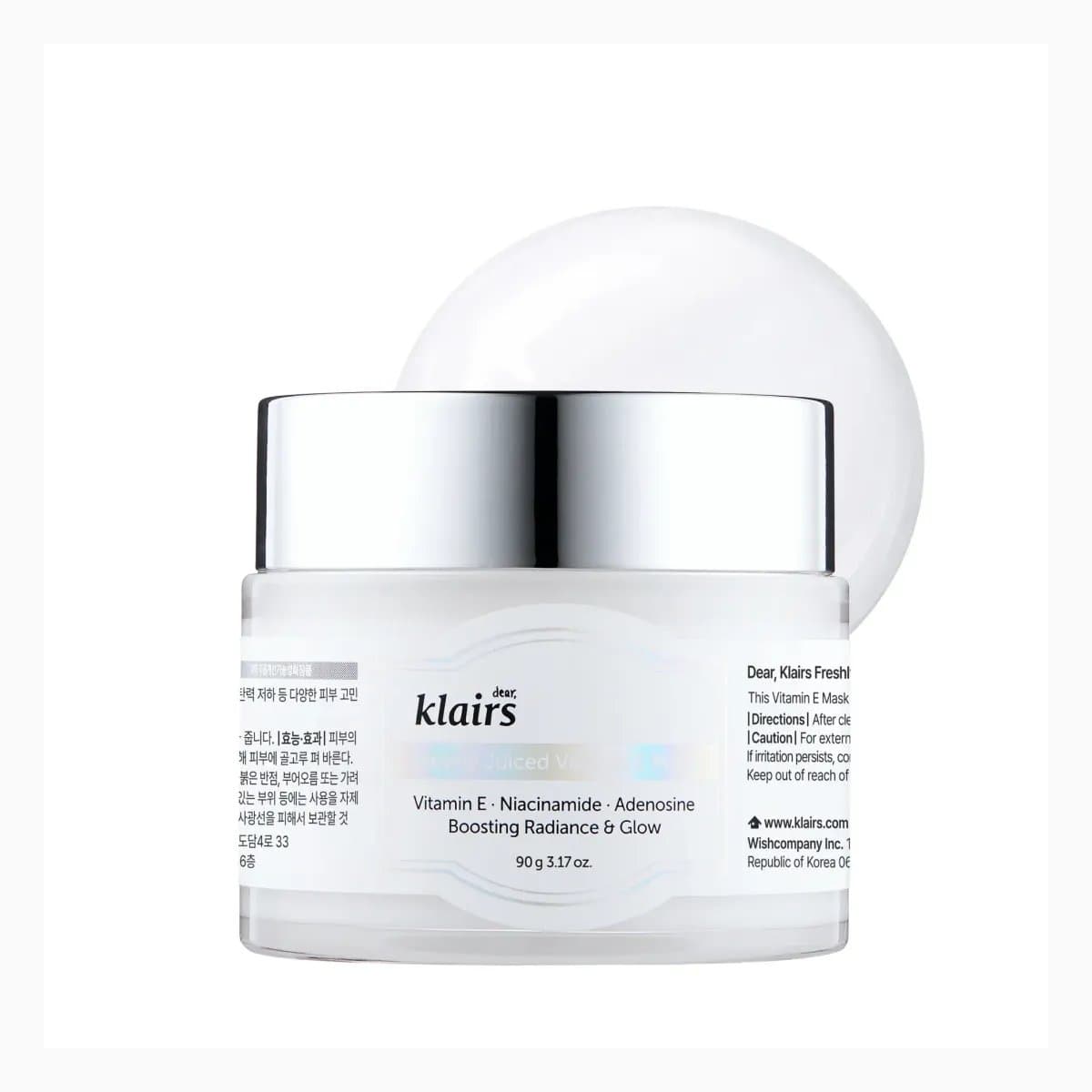 Dear, Klairs Freshly Juiced Vitamin E Mask 90 g