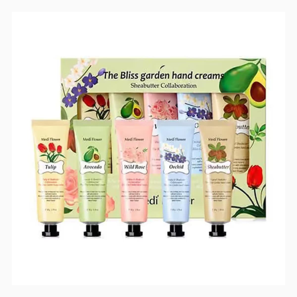 The Bliss Garden Hand Cream Set 50g 5pc