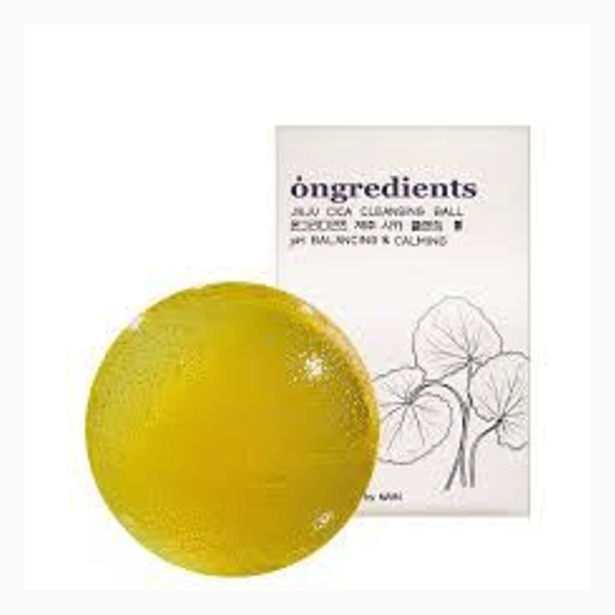 ONGREDIENTS Jeju Cica Cleansing Ball