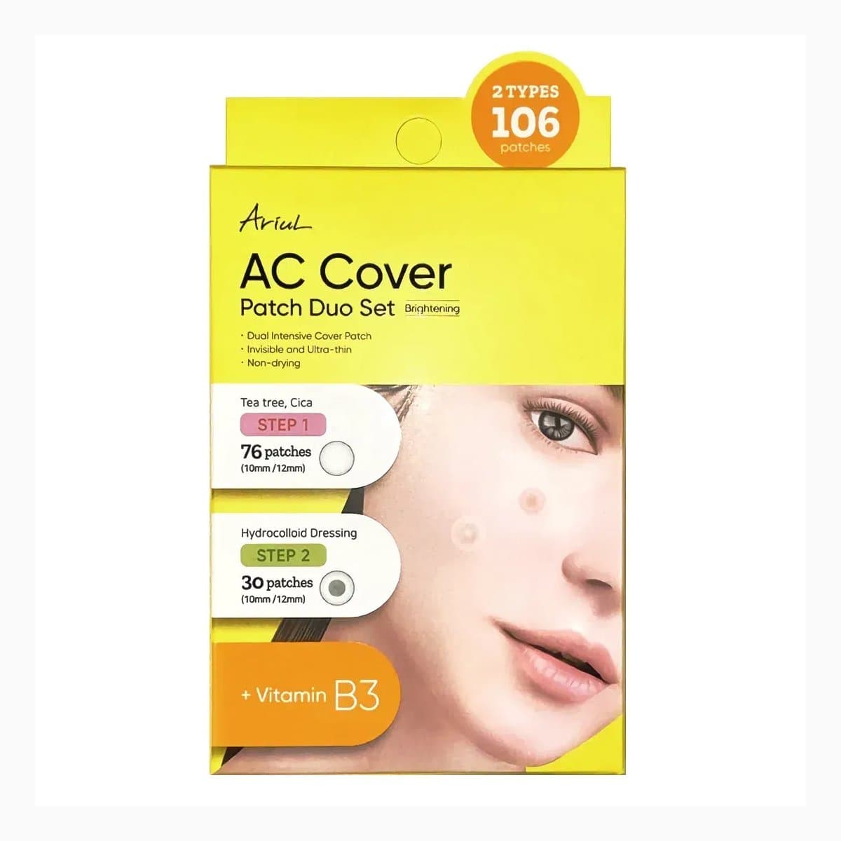 Ariul AC Cover Patch Duo Set Brightening