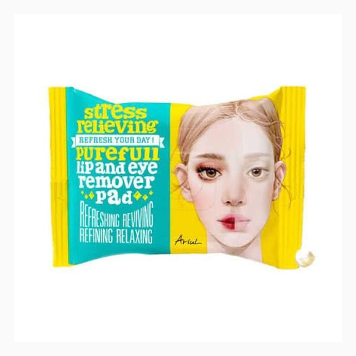 Ariul Stress Relieving Purefull Lip and Eye Remover Pad