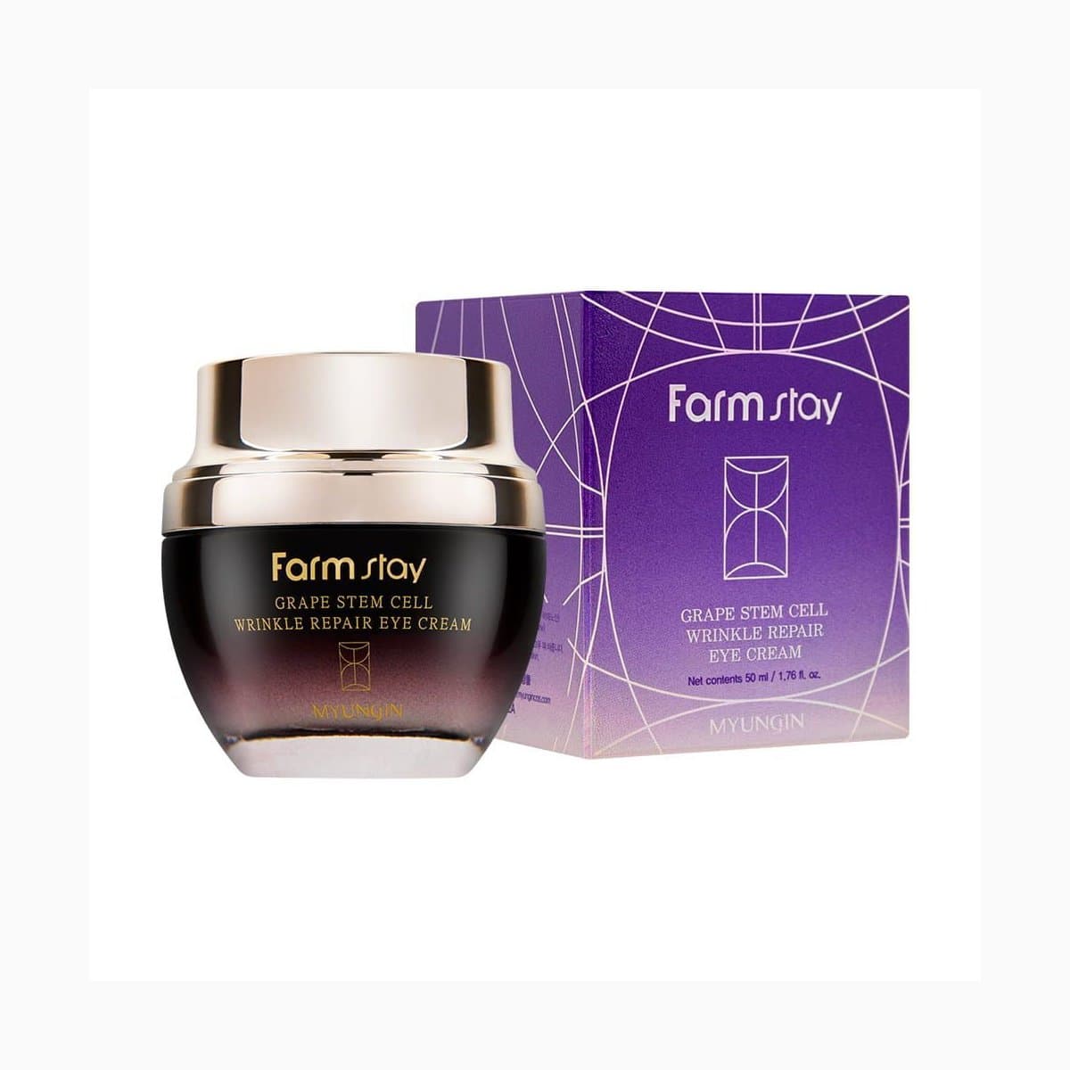 FARMSTAY GRAPE STEM CELL WRINKLE REPAIR EYE CREAM