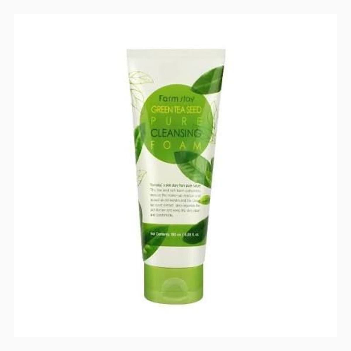 FARMSTAY GREEN TEA SEED PURE CLEANSING FOAM