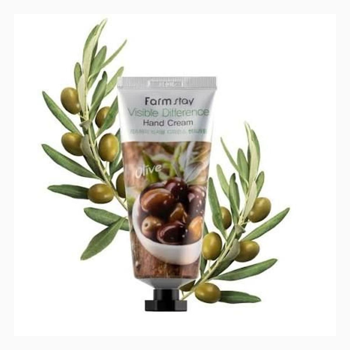 FARMSTAY VISIBLE DIFFERENCE HAND CREAM OLIVE